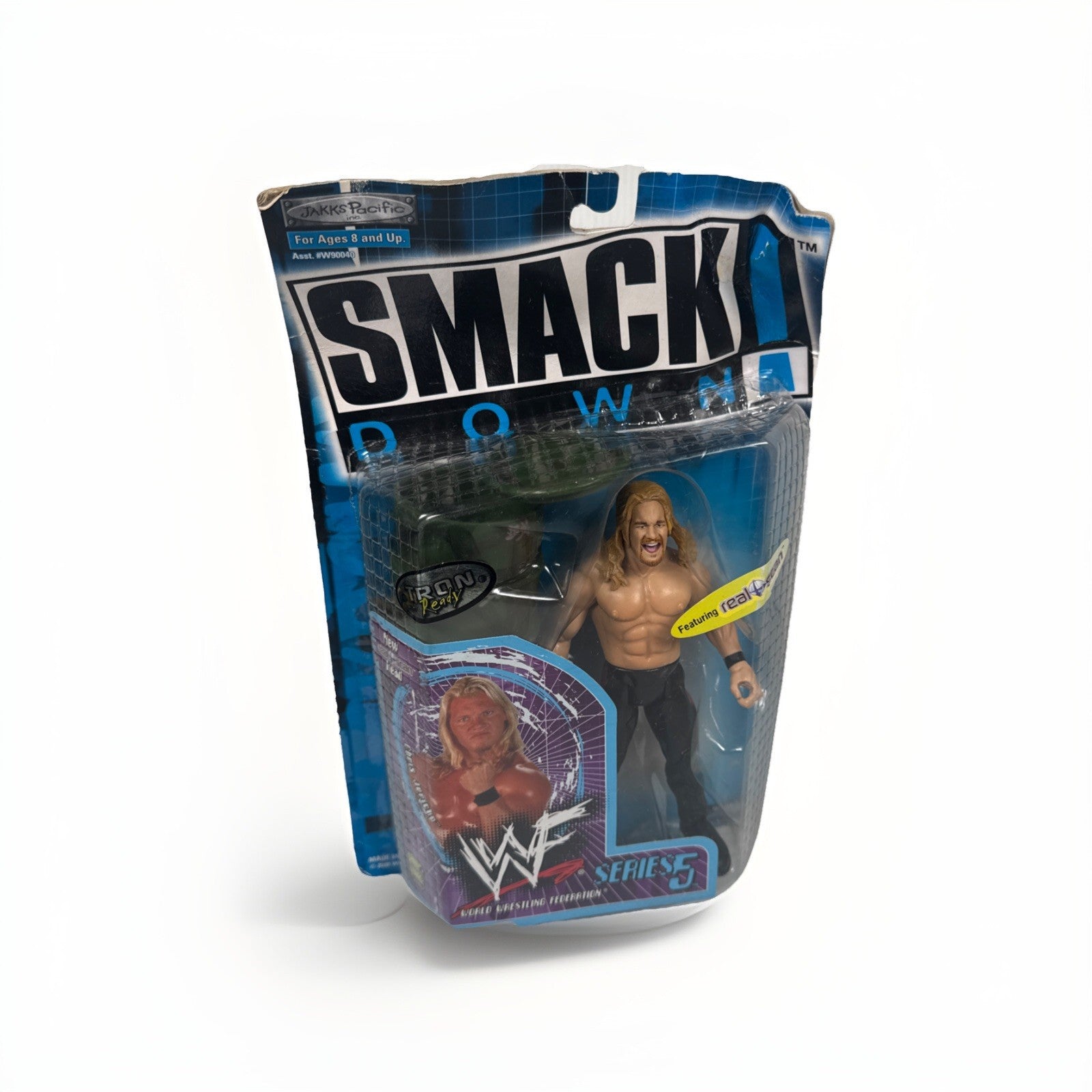 2000 WWF WWE Jakks Chris Jericho Smackdown Wrestling Figure WCW AEW Stampede
