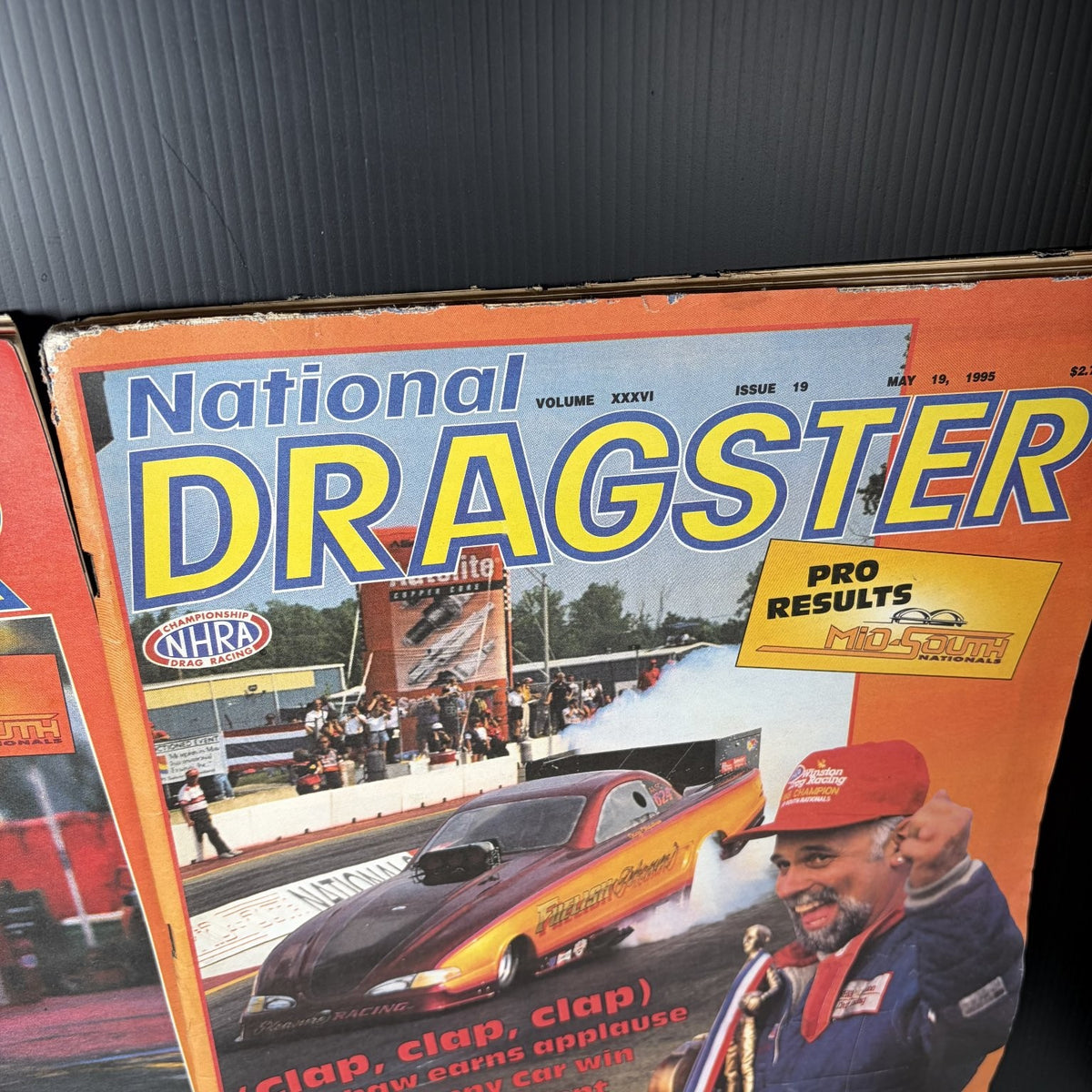 Lot of 20 National Dragster Magazine May - July 1995 NHRA Racing