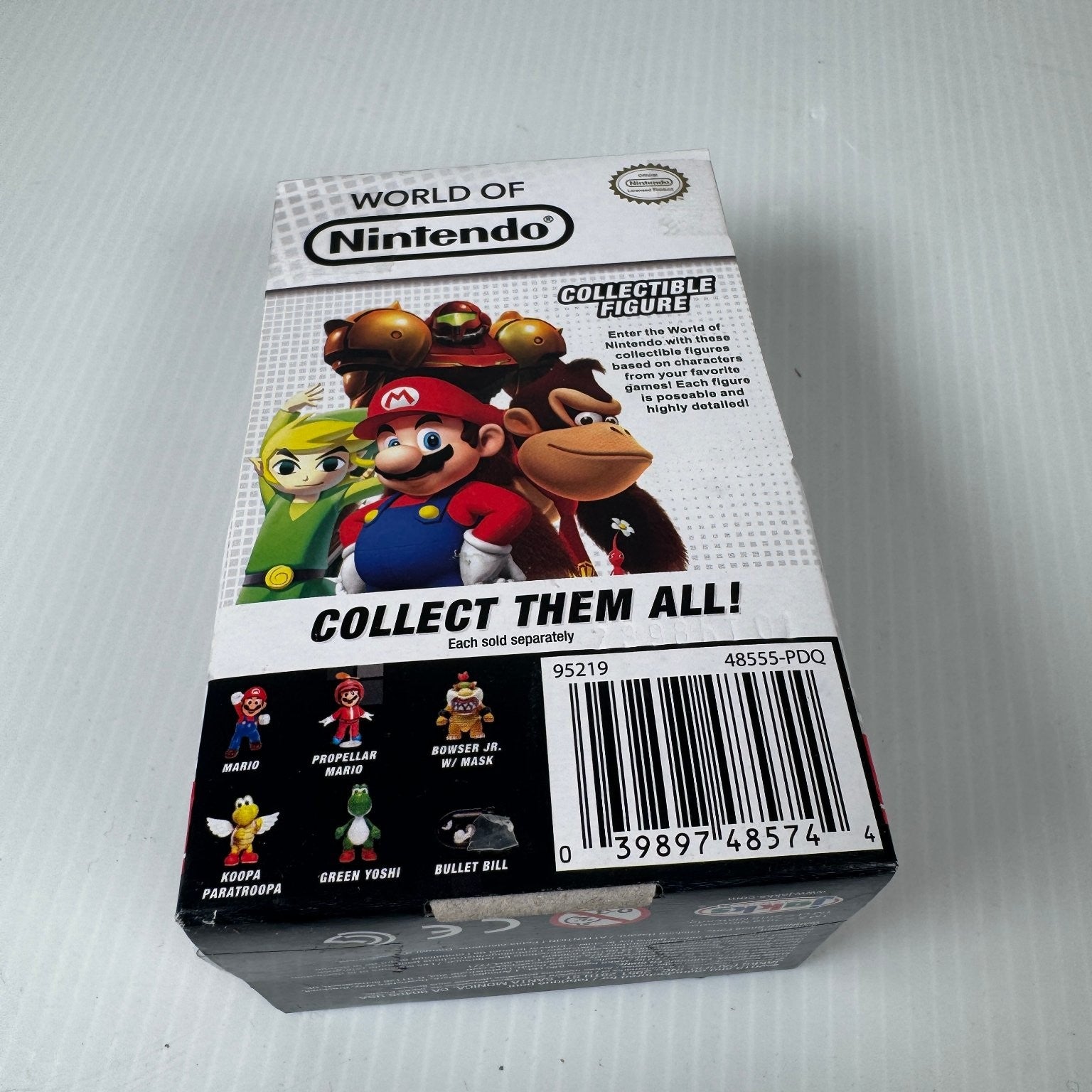 World of Nintendo Propeller Mario Super Mario 3.5" Collectible Figure