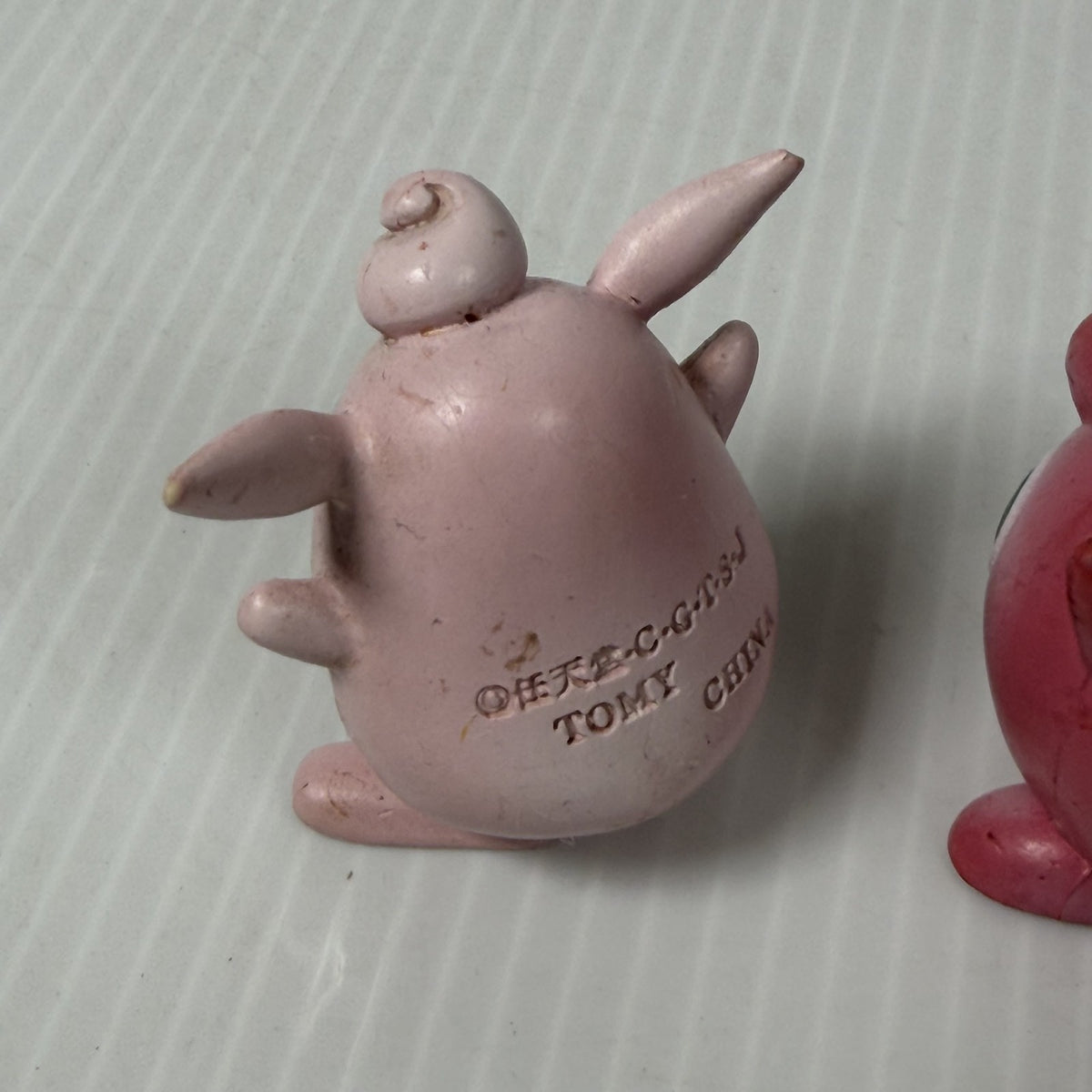 Vintage Pokemon Jigglypuff & Wigglytuff Tomy CGTSJ Evolution Figure PVC Set of 2