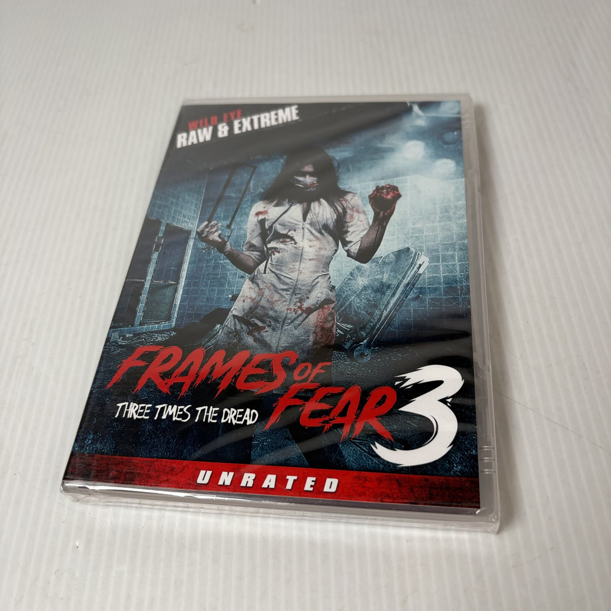 Frames of Fear 3: Three Times the Dread DVD Wild Eye Raw & Extreme Unrated NEW
