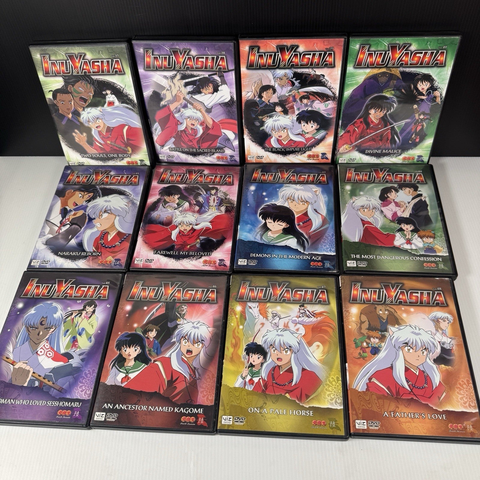 Inuyasha Anime Complete Series DVD Set 55 Volumes Bilingual US Version