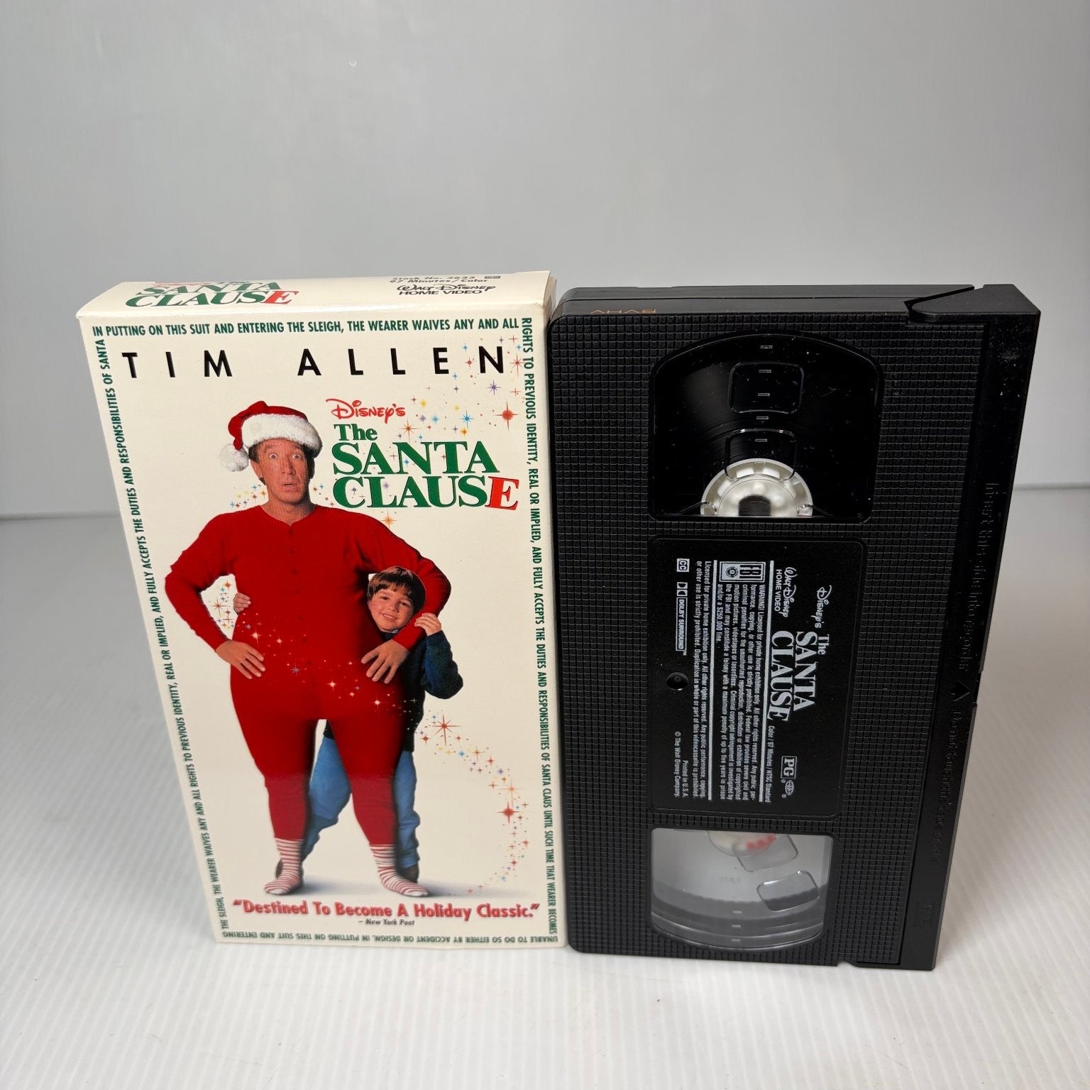 The Santa Clause VHS 1994 Family Comedy Tim Allen Disney Buena Vista