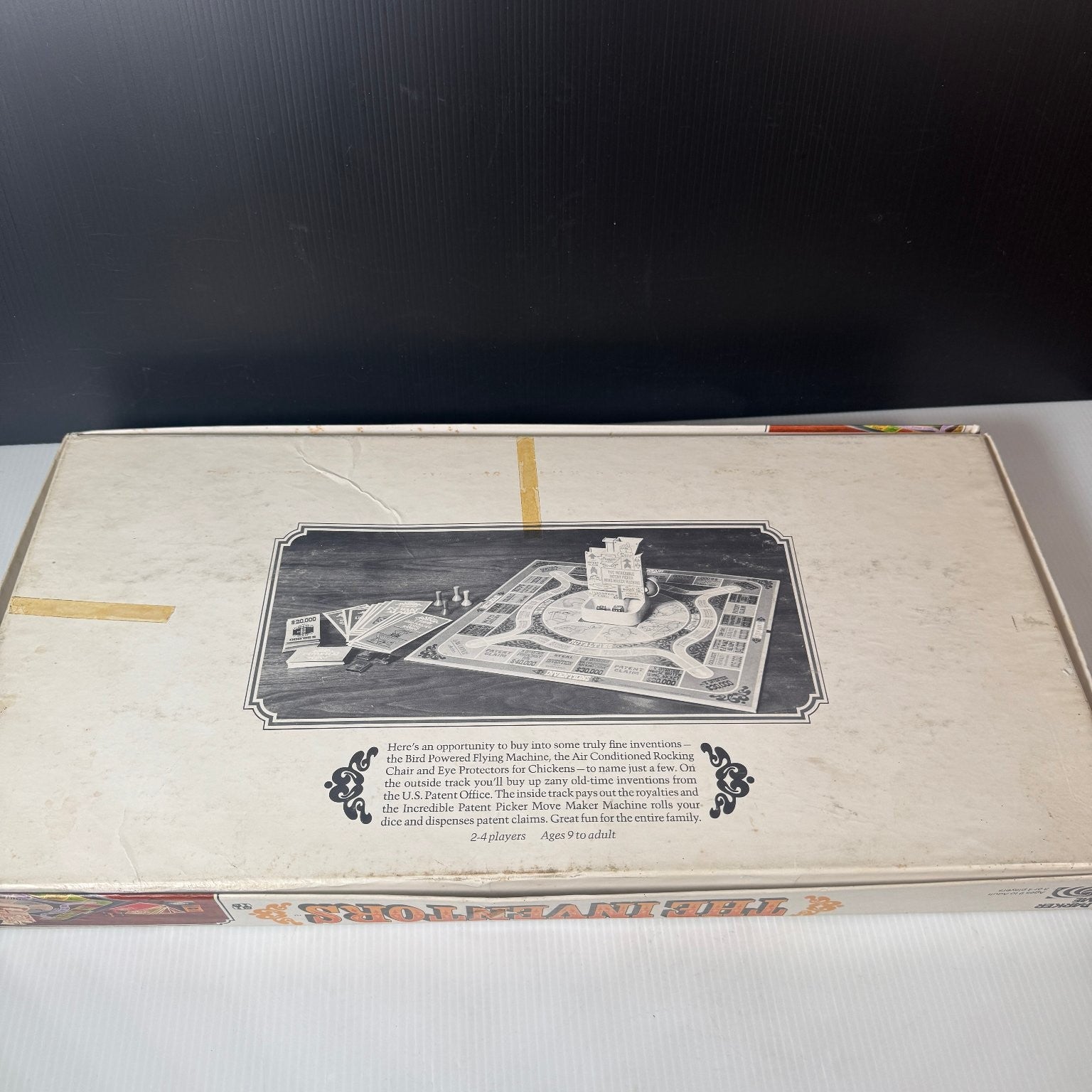 Vintage The Inventors Parker Brothers Board Game 2-4 Players Ages 9+ 1969