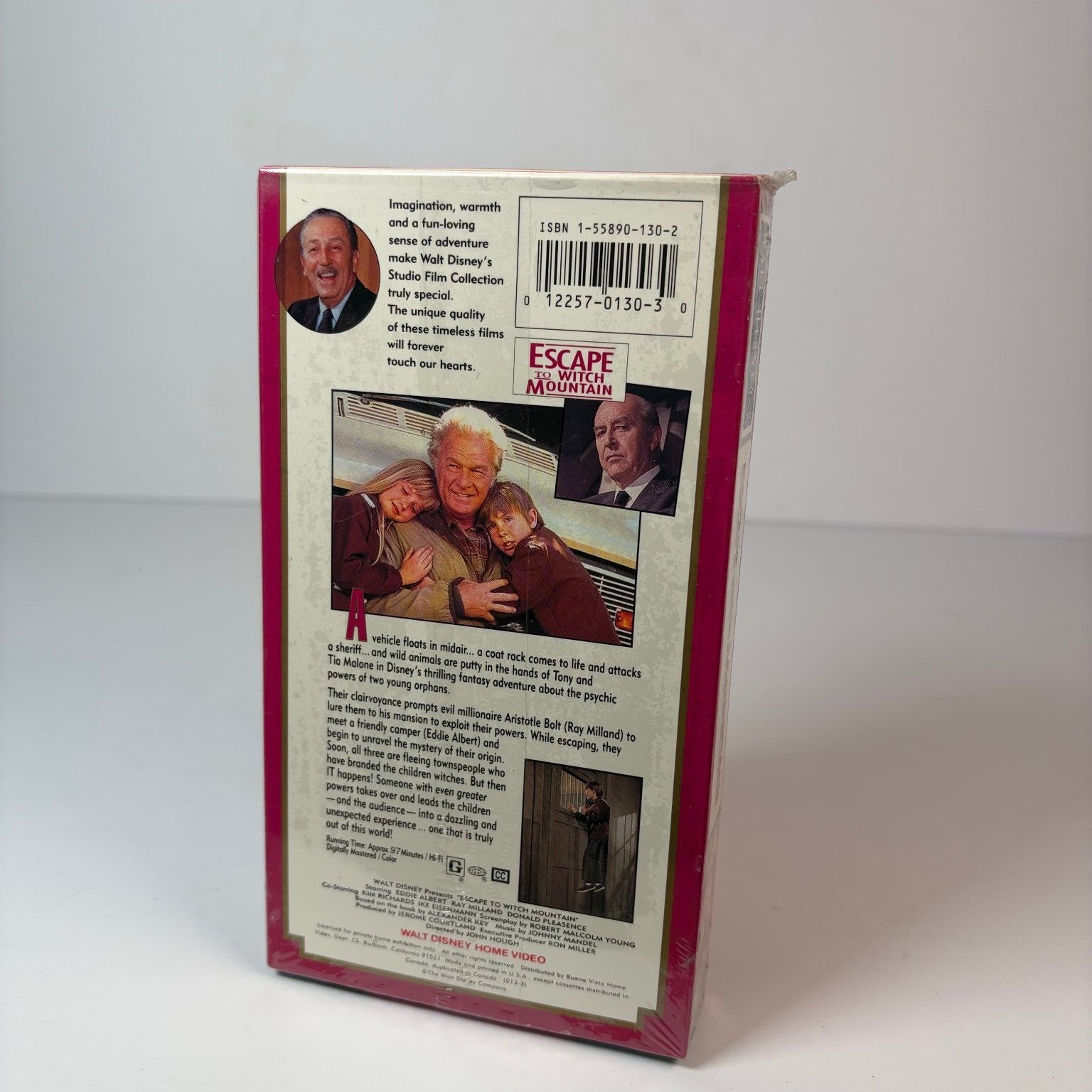 Escape to Witch Mountain VHS 1975 Family Sci-Fi Disney Studio Film Collection