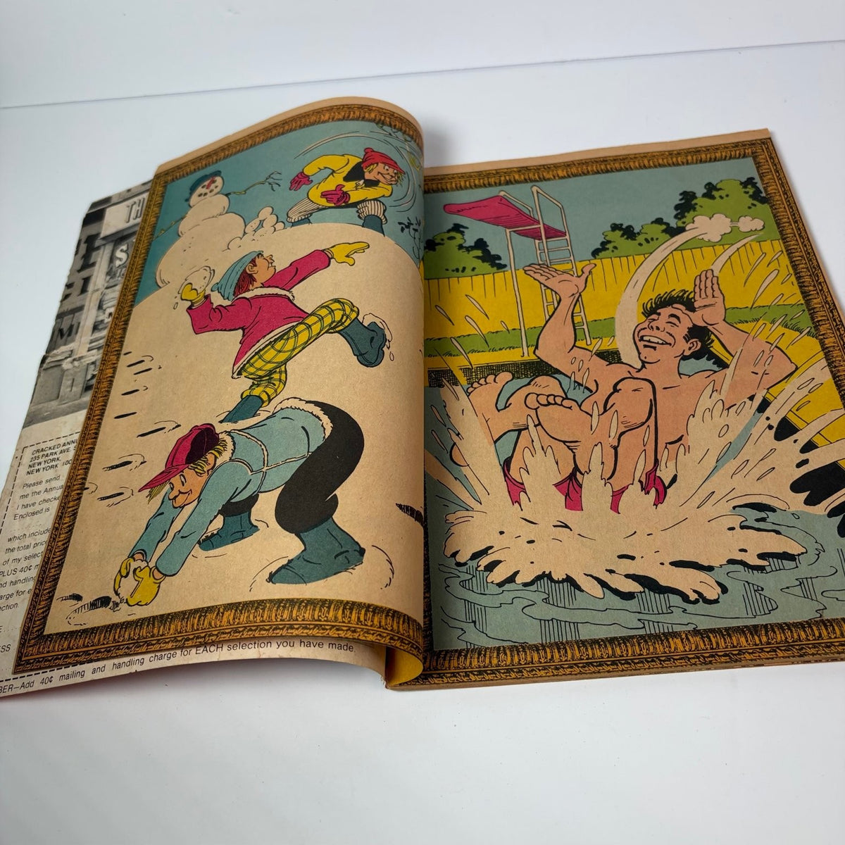 Giant Cracked Fun-Kit Magazine July 1980 Art Masterpieces Inflation Game