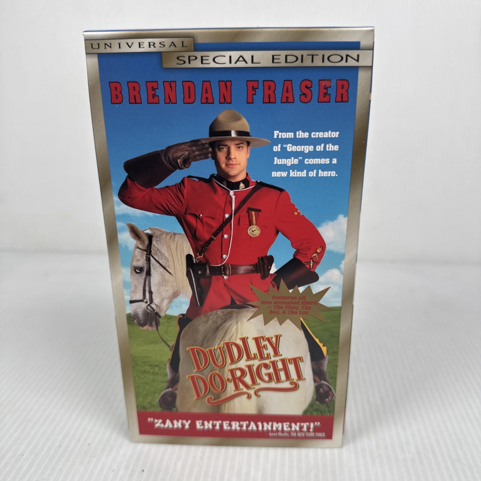 Dudley Do-Right (1999) Special Edition VHS Tape | Brendan Fraser & SJP