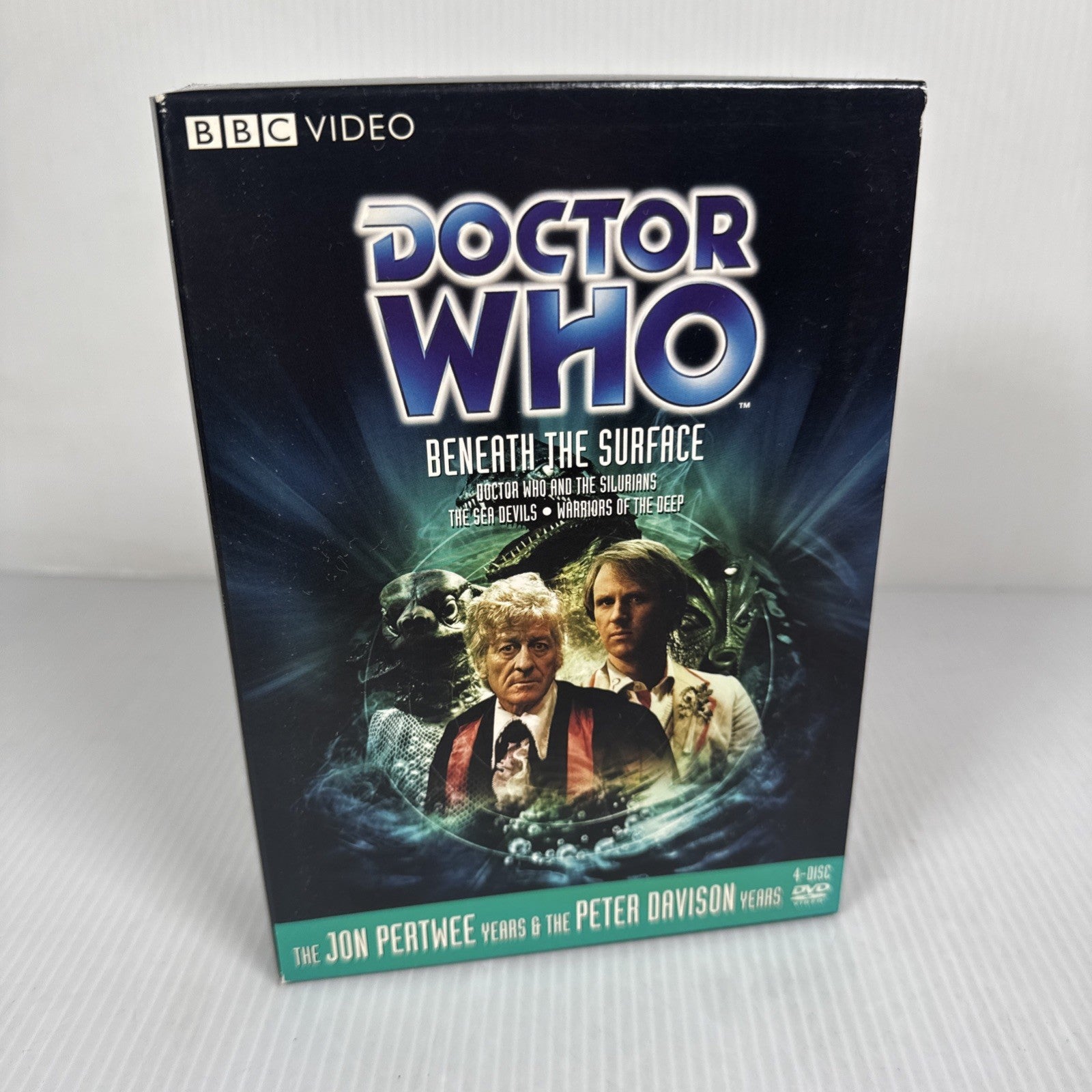 Doctor Who: Beneath The Surface DVD 4-Disc Set Jon Pertwee & Peter Davison Years