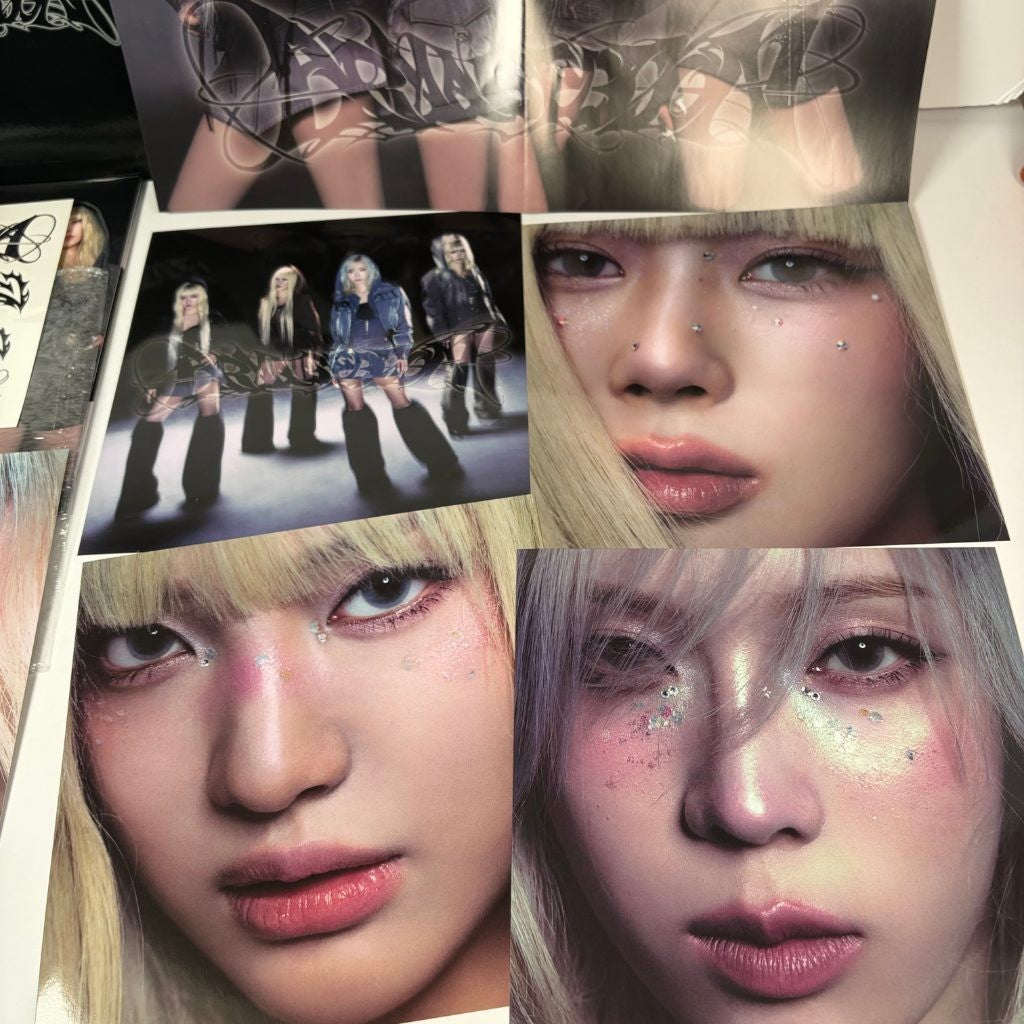 aespa The 1st Album Armageddon CD Target Exclusive Poster Photos Tattoo Set