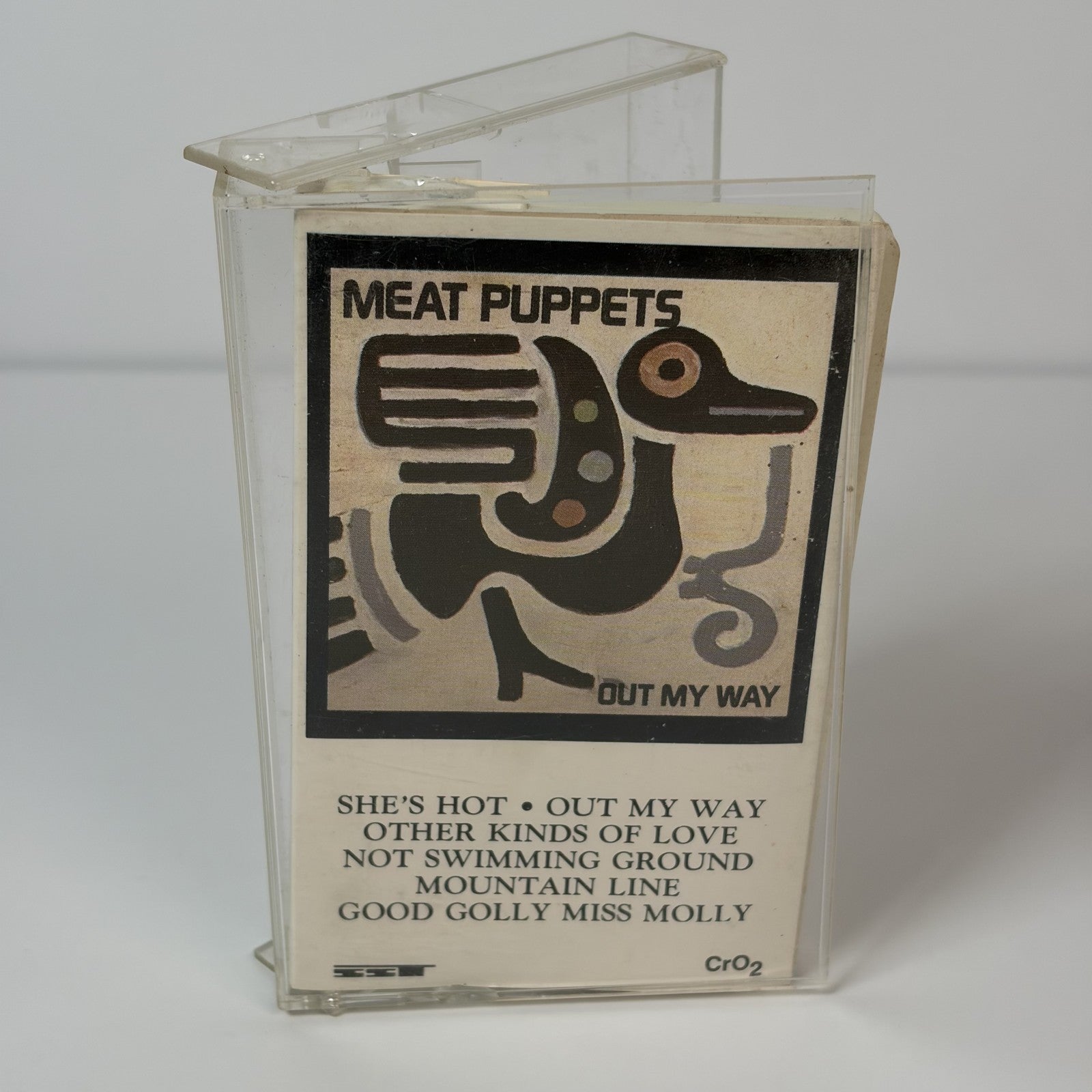 Meat Puppets - Out My Way Cassette Tape SST Records SSTC 049 1986 CrO2 Alt Rock