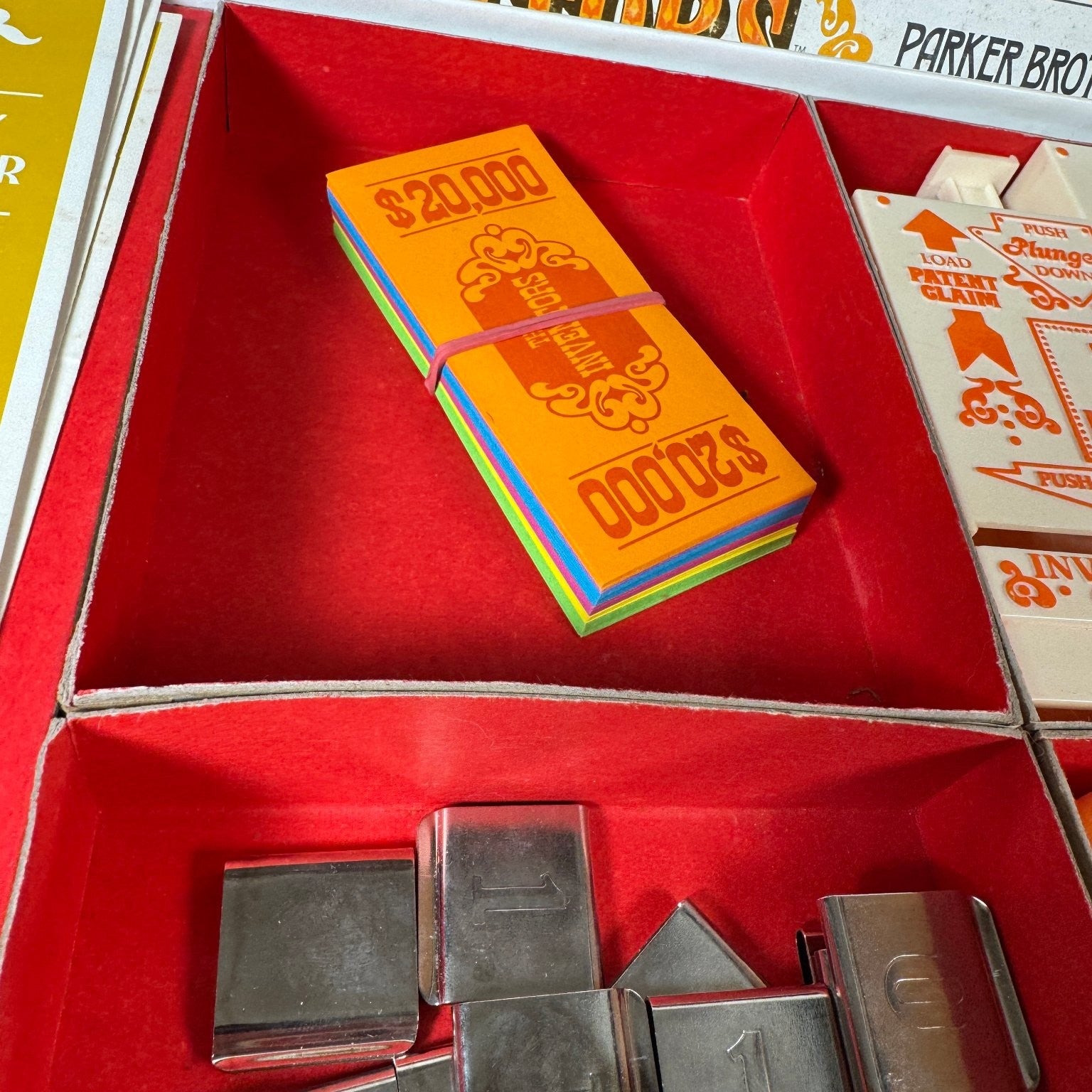 Vintage The Inventors Parker Brothers Board Game 2-4 Players Ages 9+ 1969