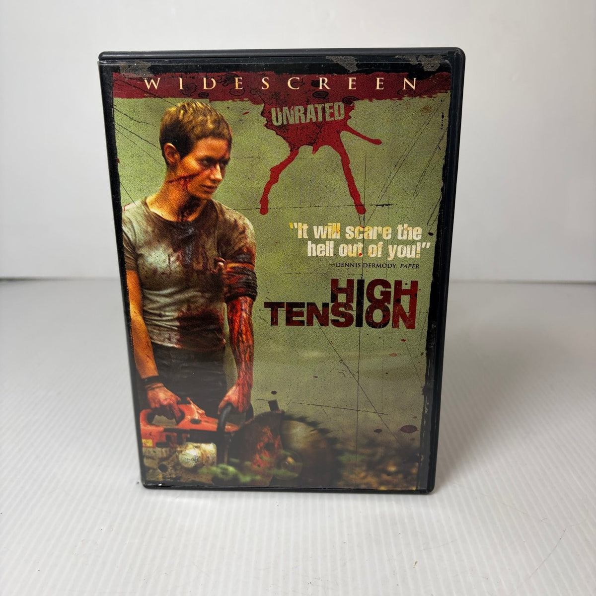 High Tension DVD 2003 Unrated Widescreen Alexandre Aja Horror Thriller