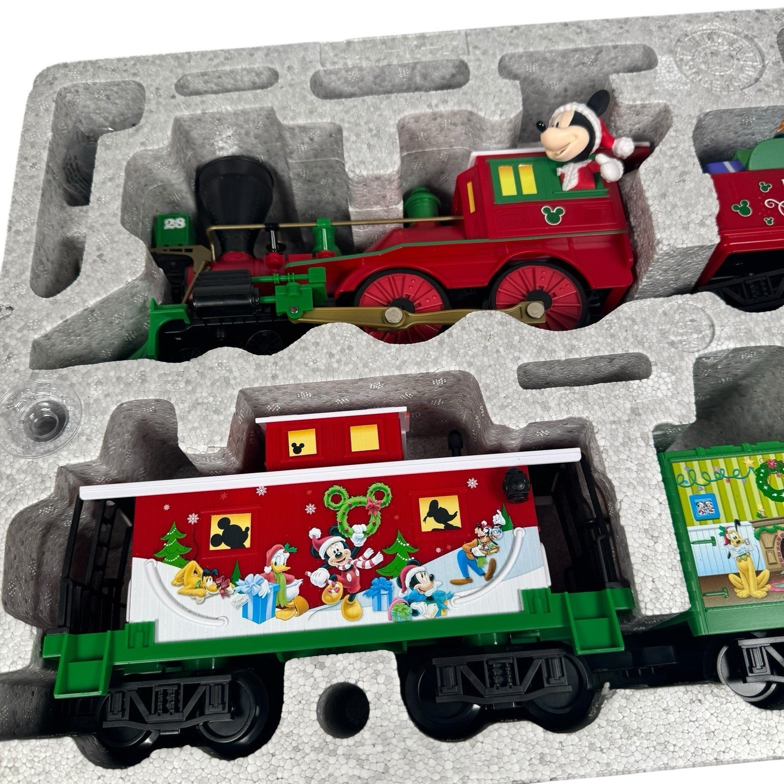 Lionel Mickey Mouse Disney 2021 Christmas Rail Road Train Set 7-11773 Tested