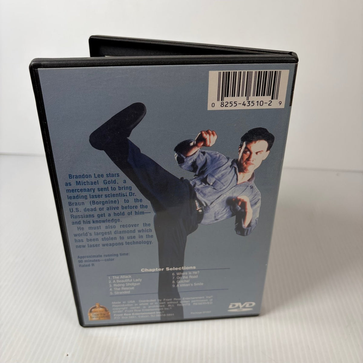 Laser Mission DVD 1989 Brandon Lee, Ernest Borgnine Action Thriller NTSC