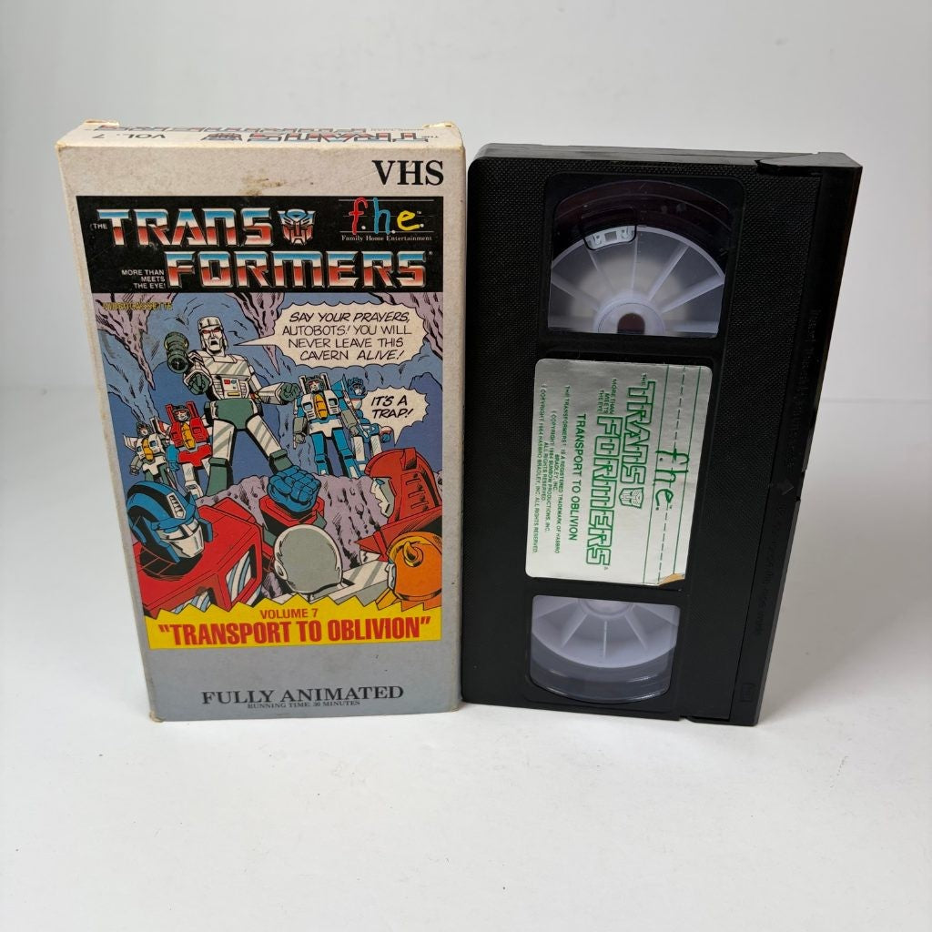 The Transformers Vol 7 Transport to Oblivion VHS FHE 1985 G1 Animated Cartoon