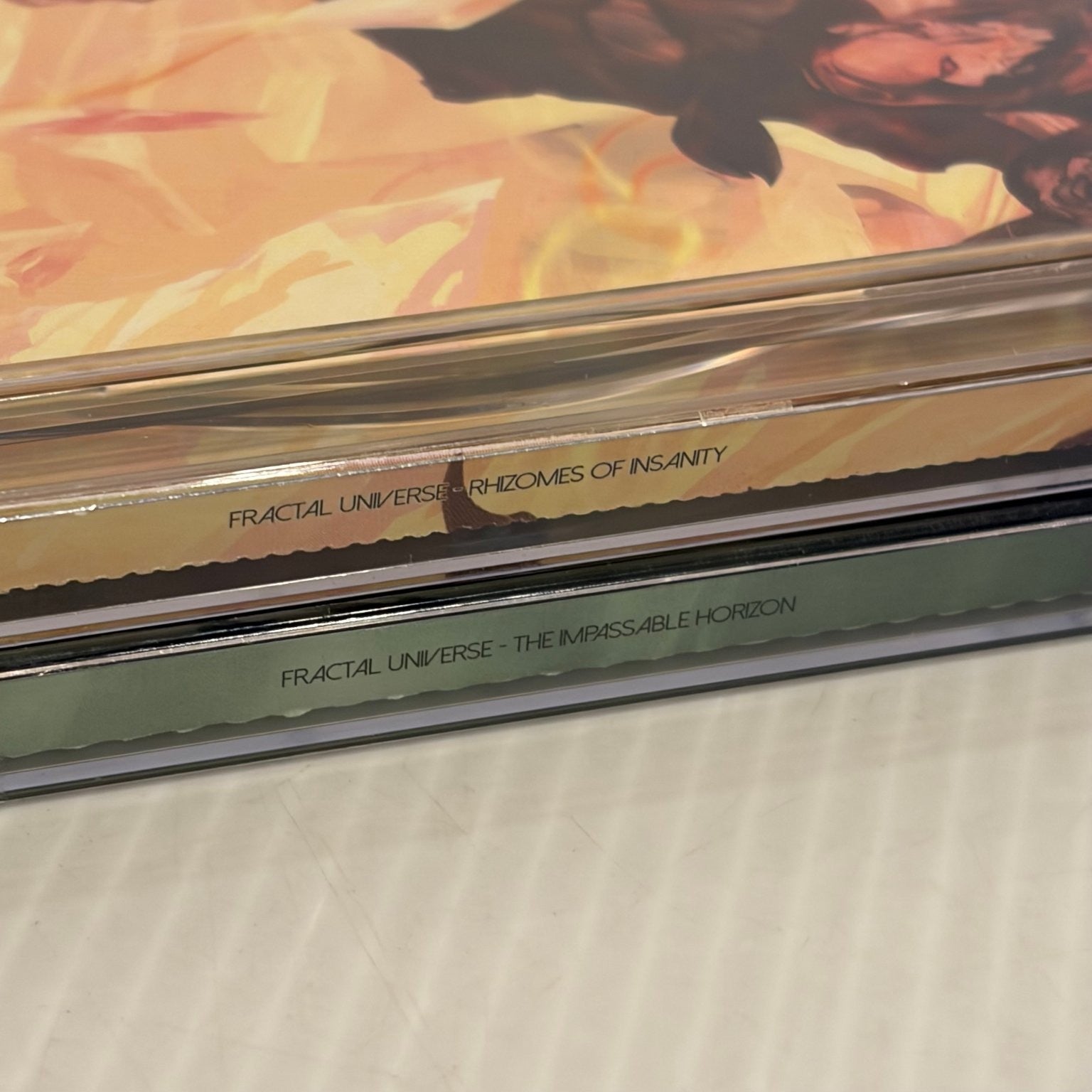 FRACTAL UNIVERSE Lot of 2 CDs Rhizomes of Insanity & The Impassable Horizon