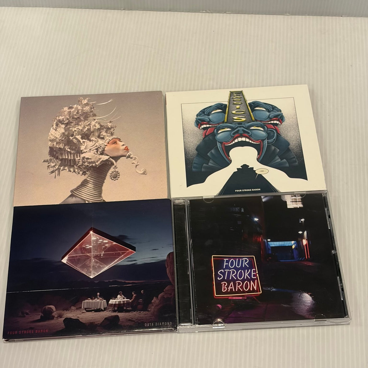 Four Stroke Baron Lot 4 of CDs Data Diamond, Classics, Monoqueen, Silver Screen