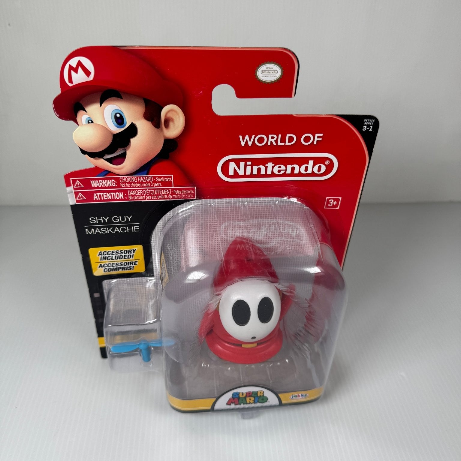 Jakks Pacific Shy Guy Super Mario World of Nintendo 3 Inch Figure Series 3-1