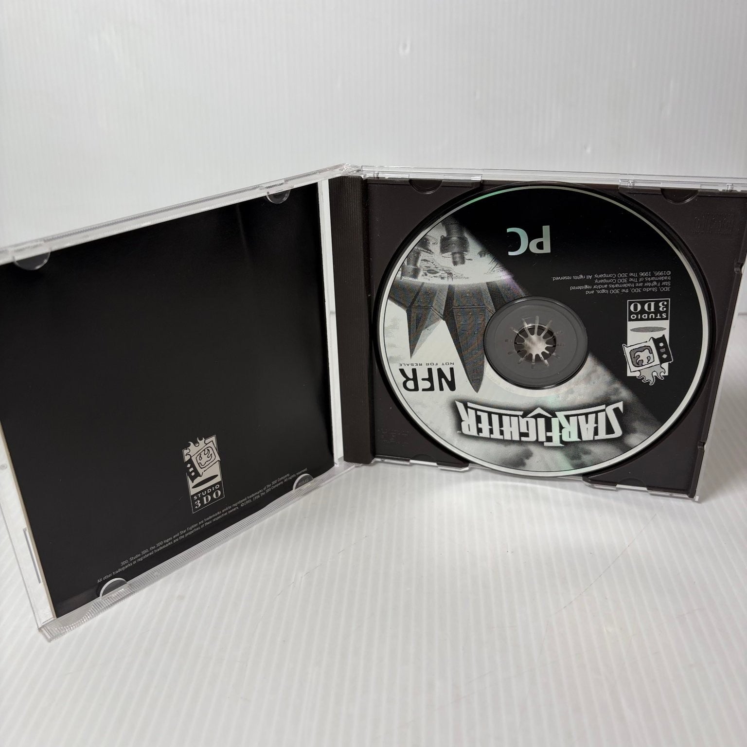 Star Fighter NFR Not For Resale PC Video Game Studio 3DO Flight Sim