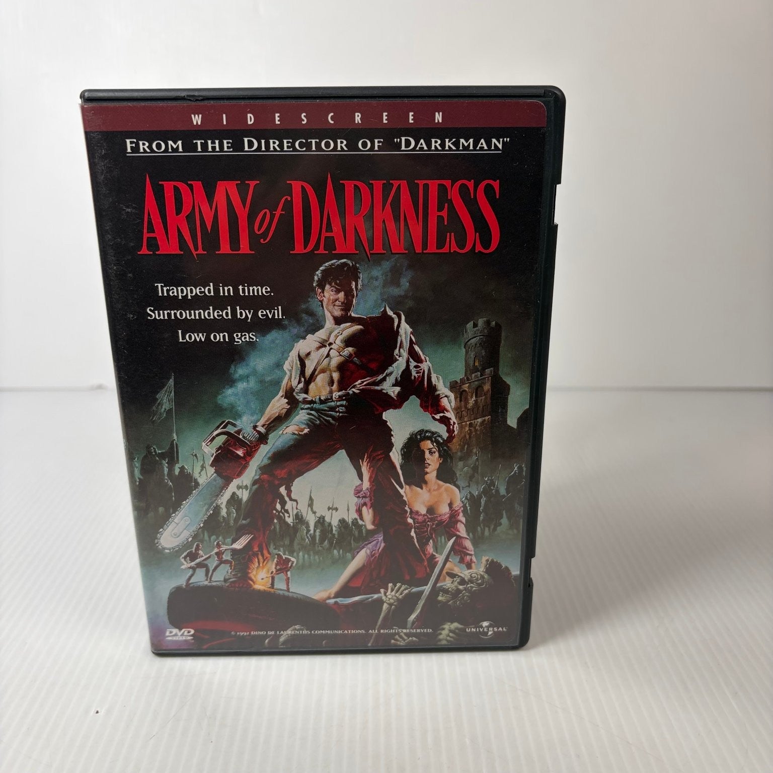 Army of Darkness DVD 1992 Widescreen Bruce Campbell Sam Raimi Horror Fantasy