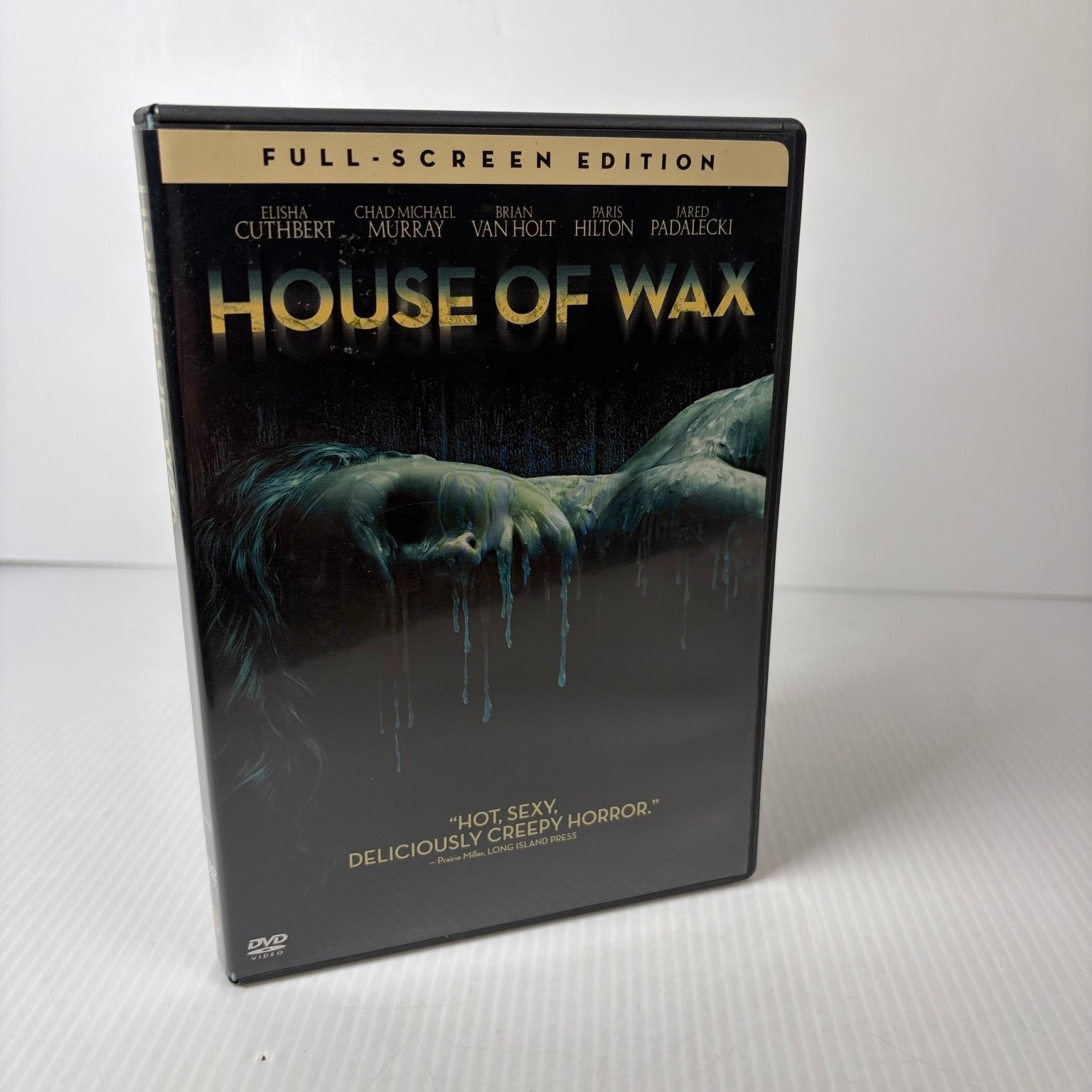 House of Wax DVD 2005 Full-Screen Edition Elisha Cuthbert Paris Hilton Horror
