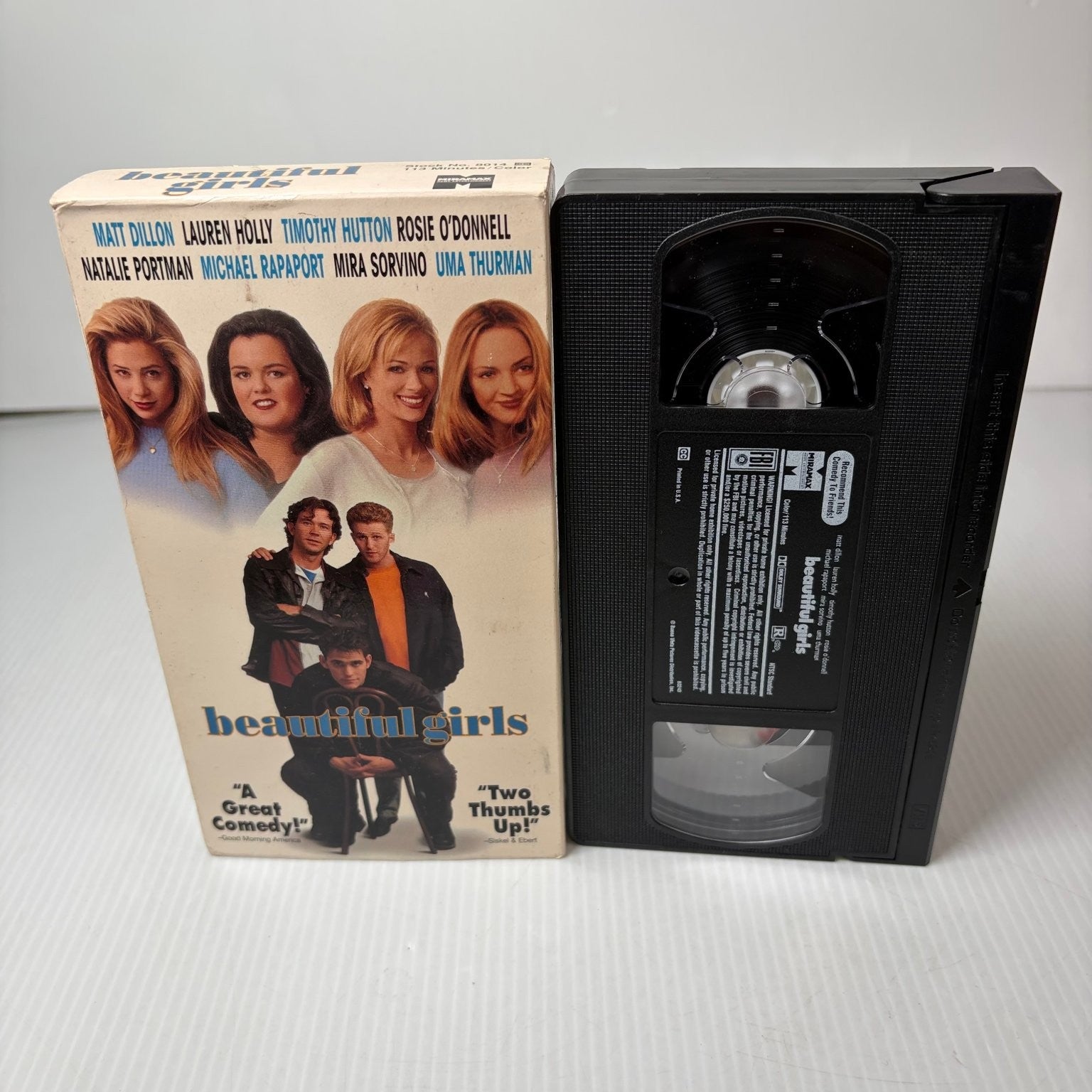 Beautiful Girls VHS 1996 Romantic Comedy Miramax Film Corp