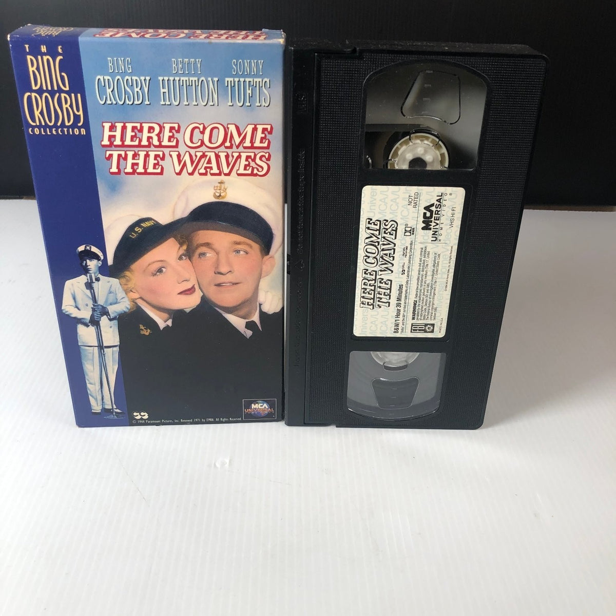 Here Come The Waves VHS 1944 Musical Comedy Original Trailer MCA Universal