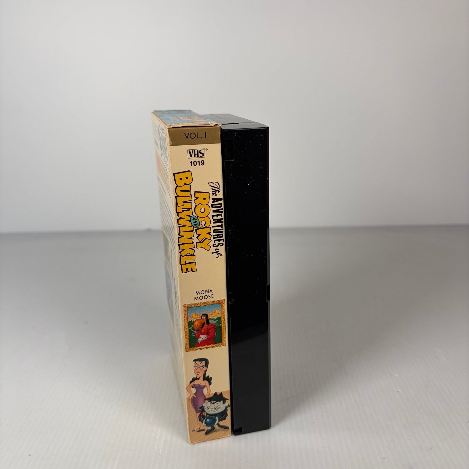 Adventures of Rocky and Bullwinkle VHS 1991 Vol 1 Mona Moose Buena Vista