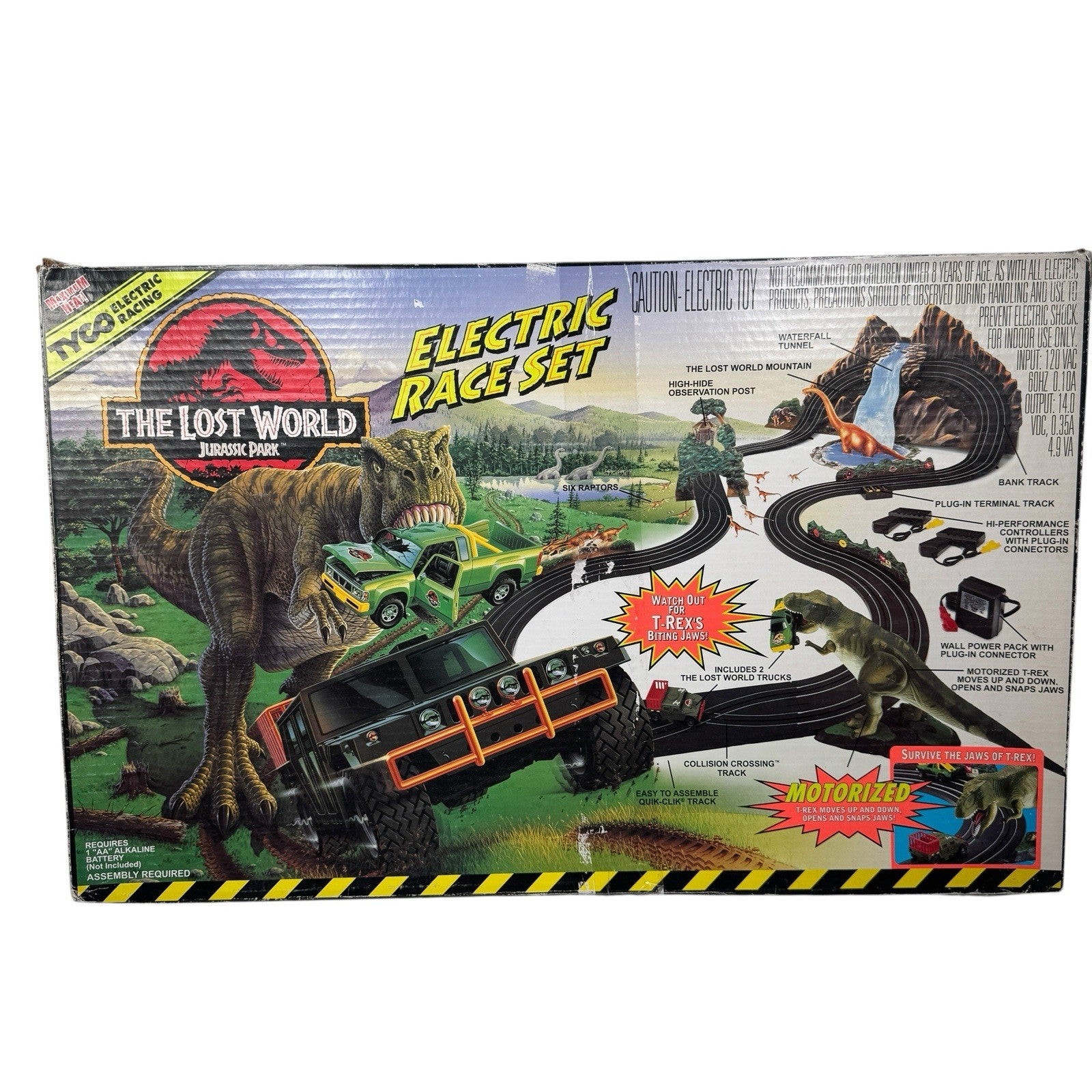 The Lost World Electronic Race Set Accessories (No Cars Or T-Rex)