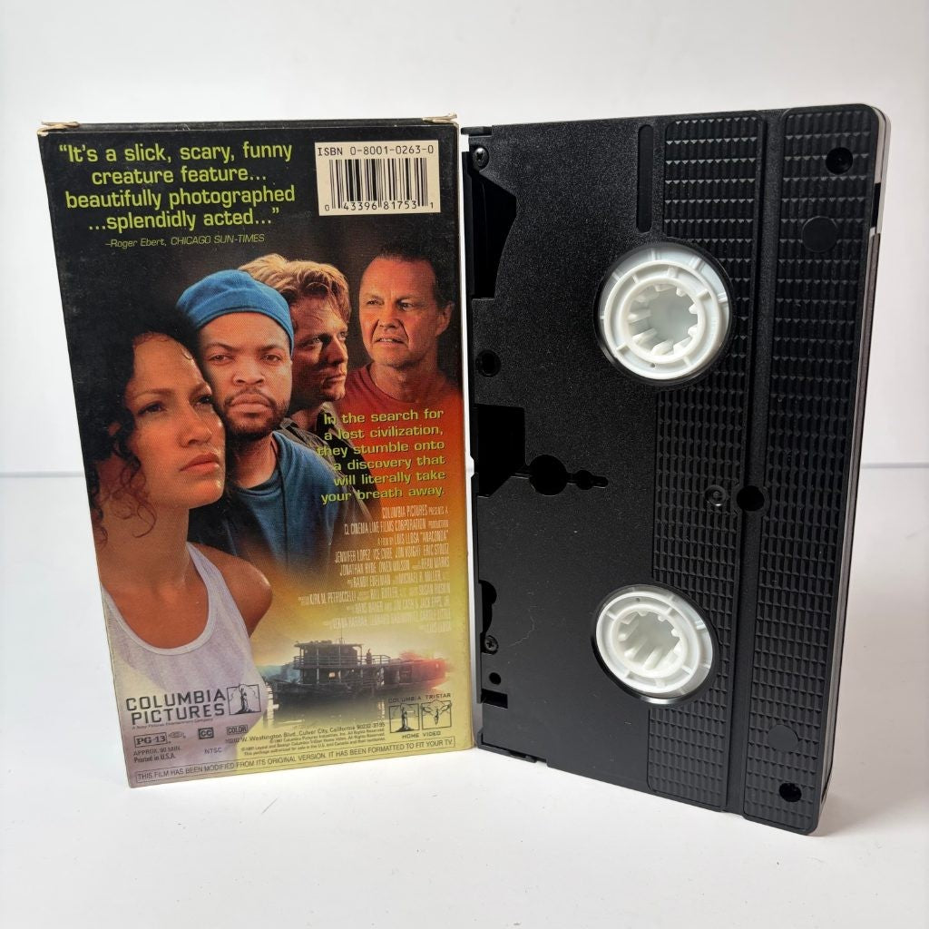 Anaconda VHS 1997 Columbia TriStar Jennifer Lopez Ice Cube Jon Voight Horror