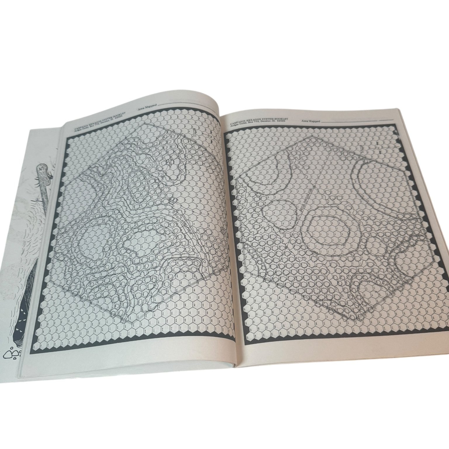 Dungeons & Dragons The Mines of Custalcon Judges Guild Wilderness Book One 1979