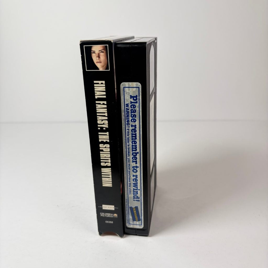 Final Fantasy The Spirits Within VHS 2001 Columbia TriStar CGI Sci-Fi Film