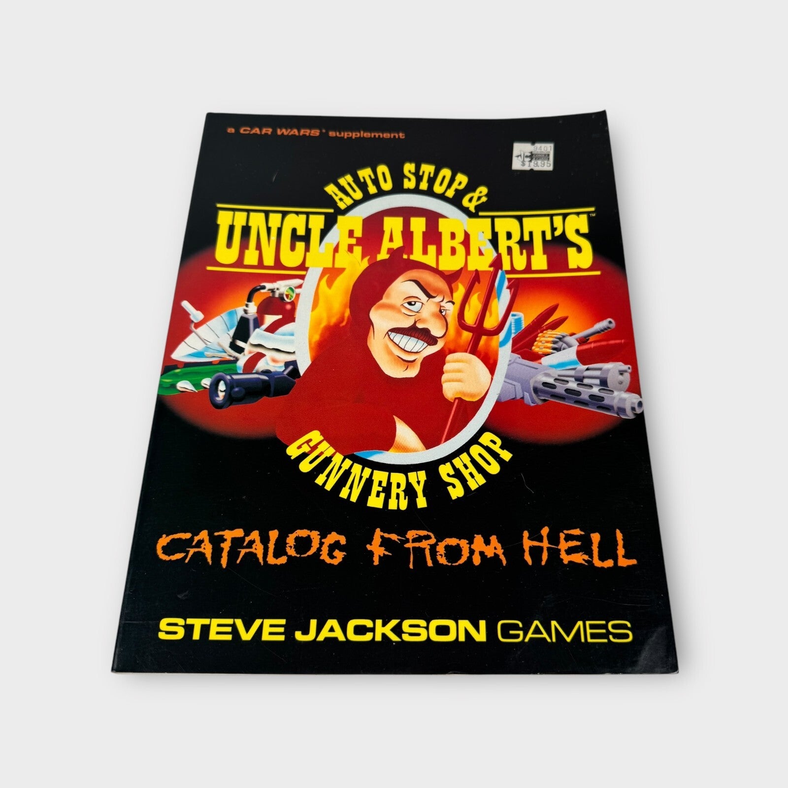 SJG Car Wars Uncle Albert's Auto Stop & Gunnery Shop Catalog from Hell