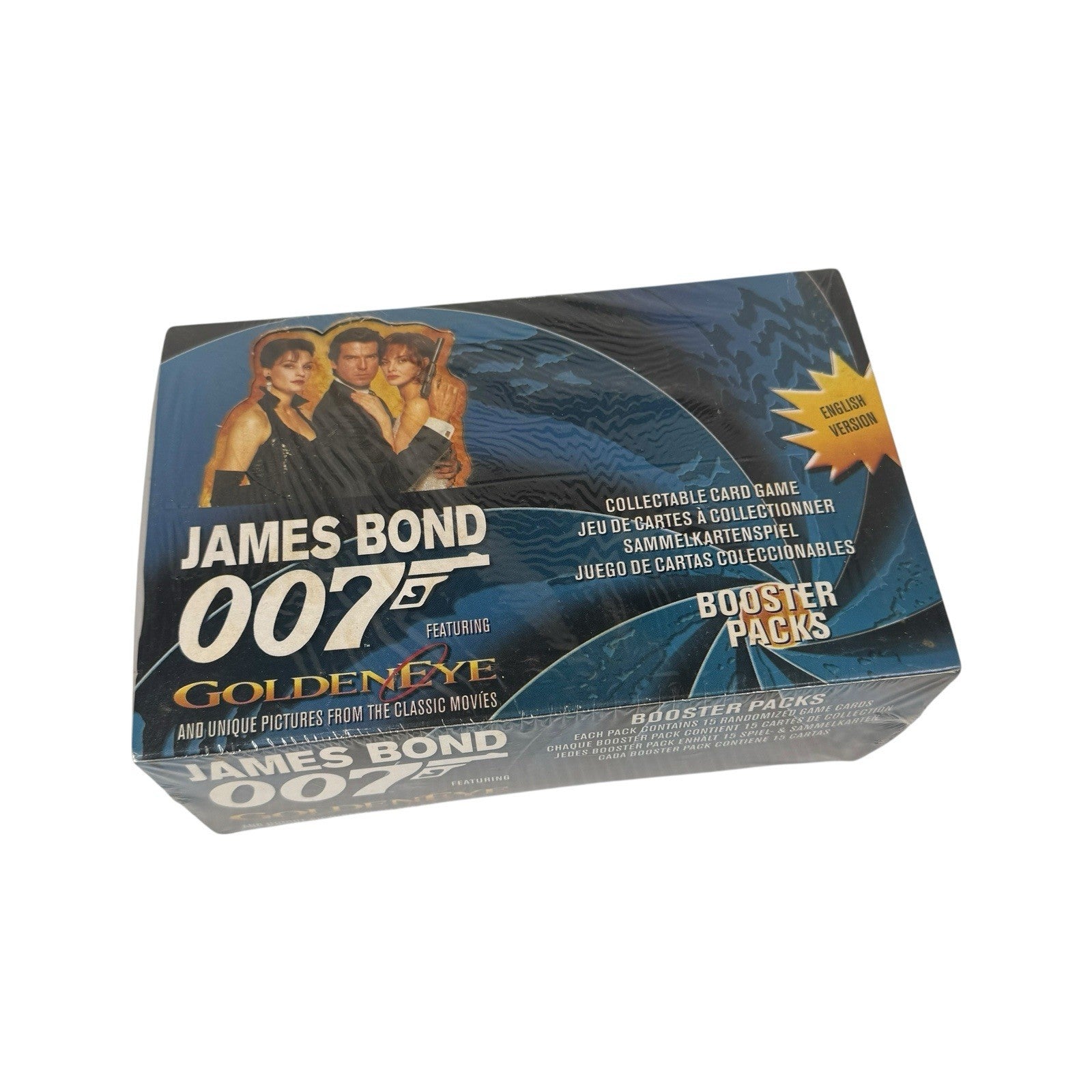 Goldeneye 007 CCG Sealed Hobby Box Of Booster Packs Heartbreaker Games OOP RARE
