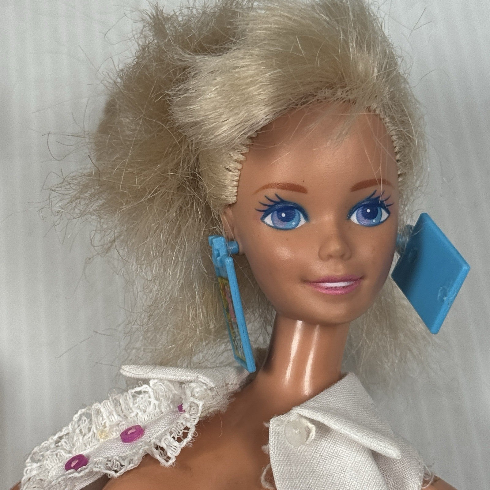 Vintage 1980s Barbie Lot w/ Working Magic Moves Barbie, Cool Times Midge & More