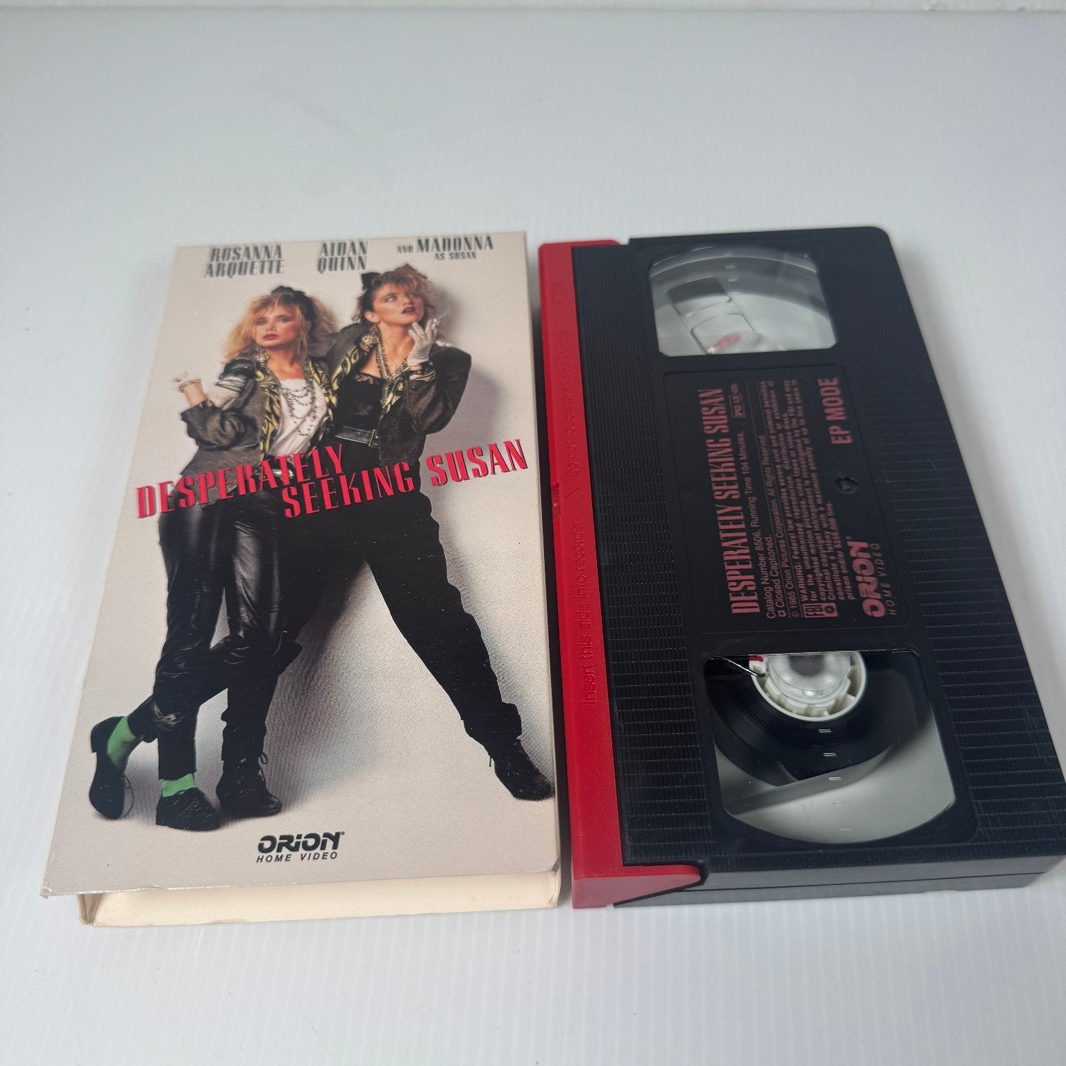 Desperately Seeking Susan VHS 1985 Comedy Drama Original Release Orion