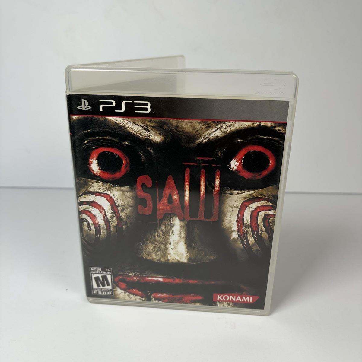 Saw Sony PlayStation 3 PS3 Video Game w/ Case Konami 2009 M - Mature