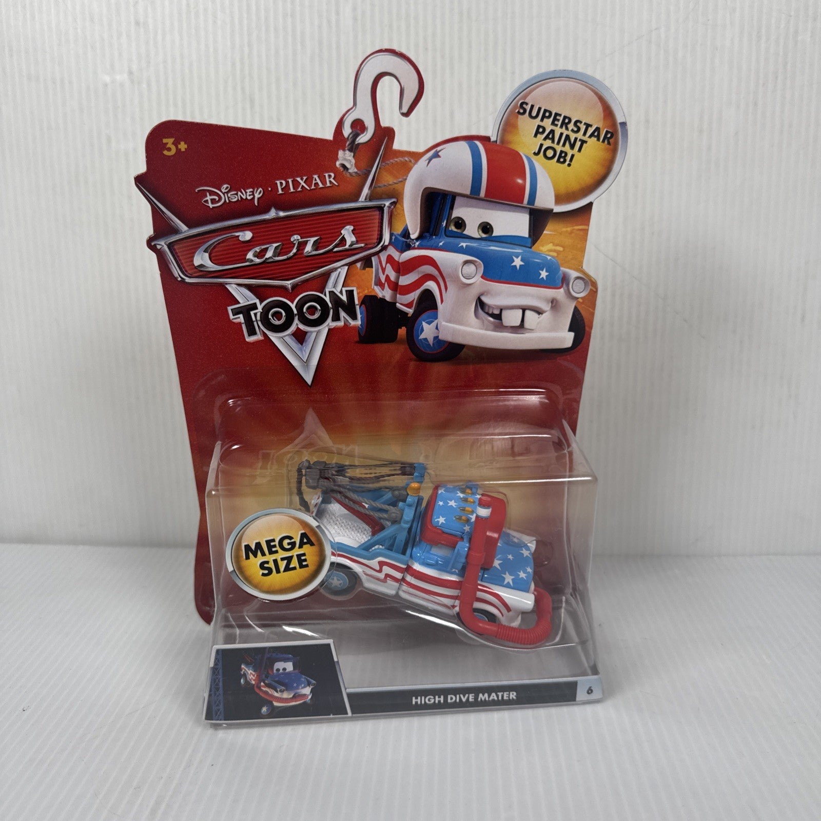 Disney Pixar Cars Toon High Dive Mater Deluxe Toon Mater Mega Size