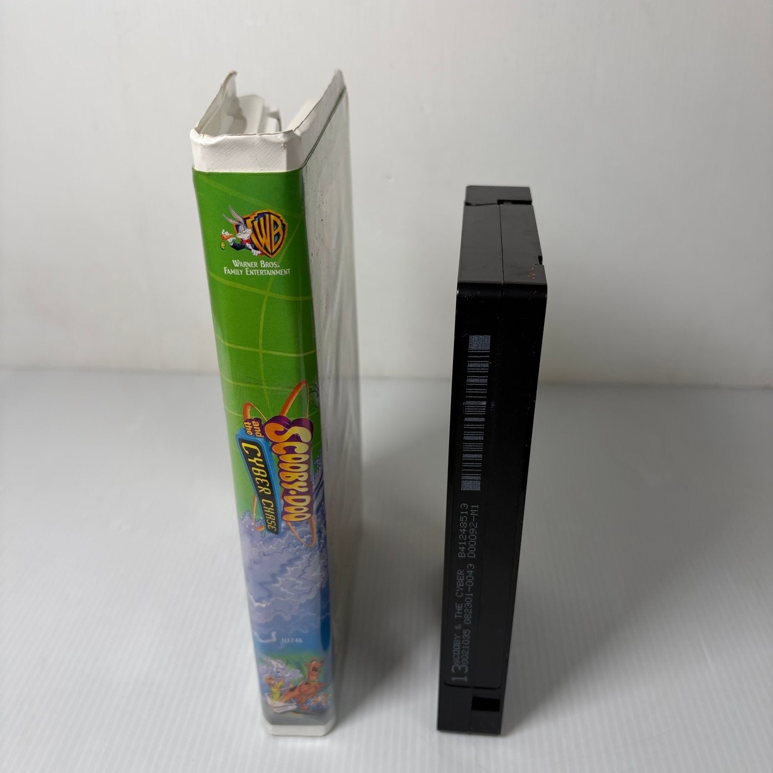 Scooby-Doo and the Cyber Chase VHS 2001 Animated Mystery Warner Bros Clamshell