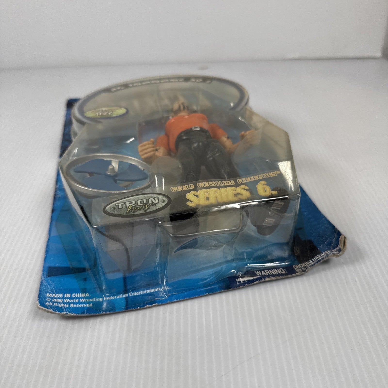 WWF WWE Jakks Tazz Taz Smackdown Series 6 Wrestling Figure  TRON 2000