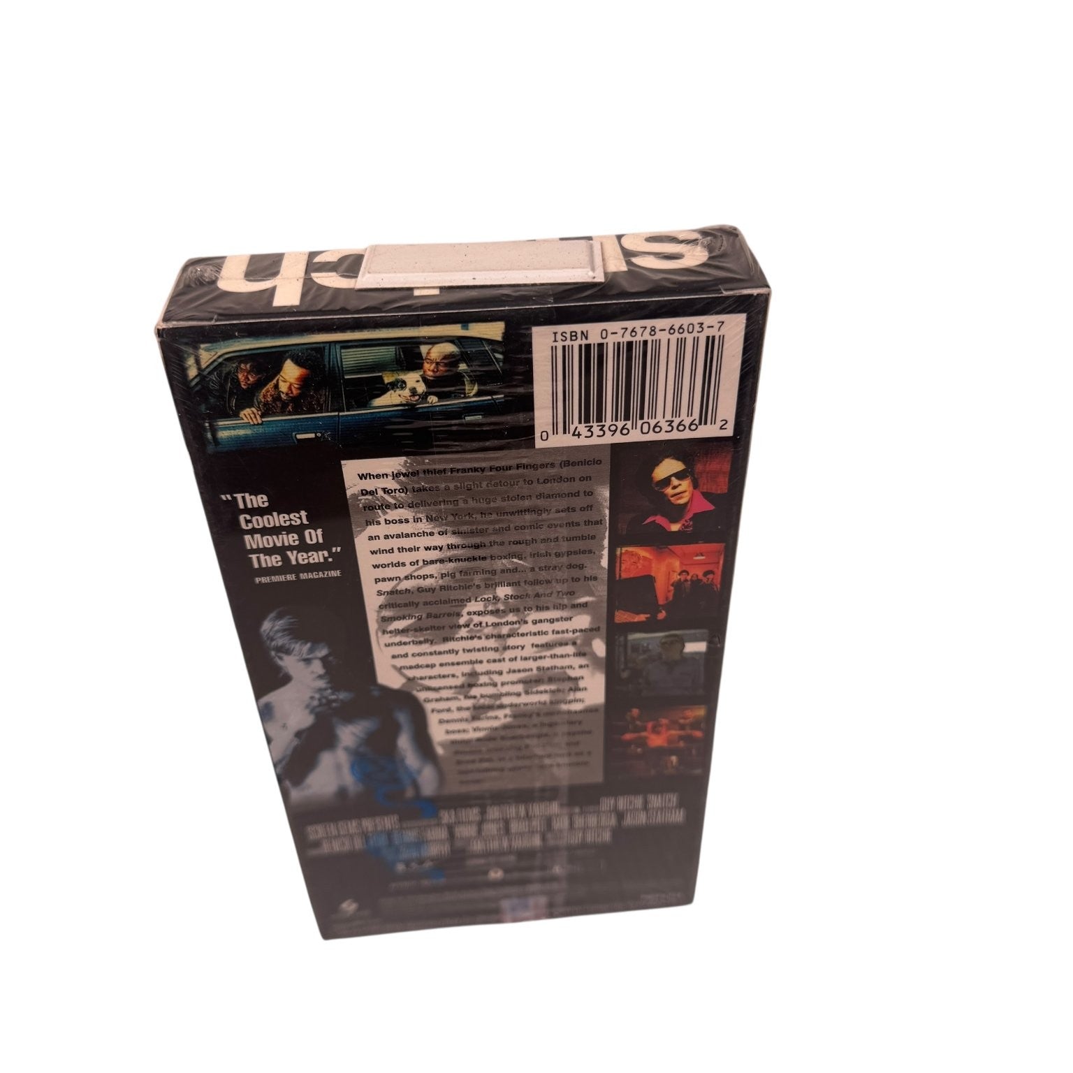 Vintage Snatch VHS 2000 Crime Comedy Original Release Screen Gems Sealed