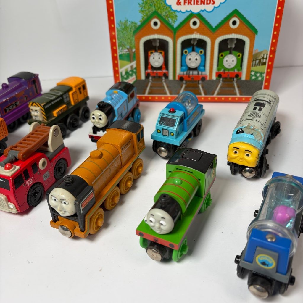 Thomas & Friends Wooden Railway Lot 11 Trains Murdoch Percy Thomas Tin Lunchbox