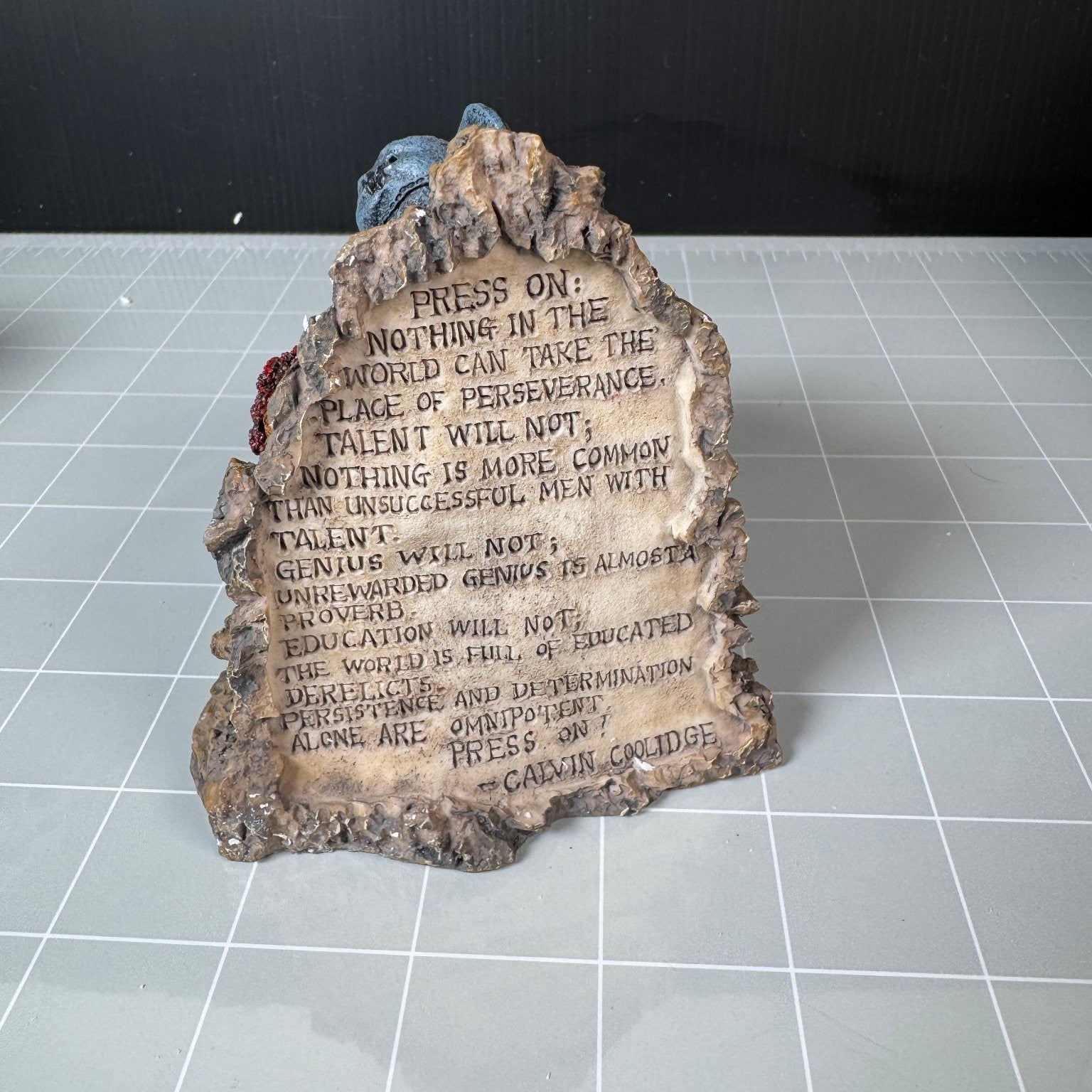 Boyds Bears Climber Resin Figure w/Base 1991 Bearstone Collection