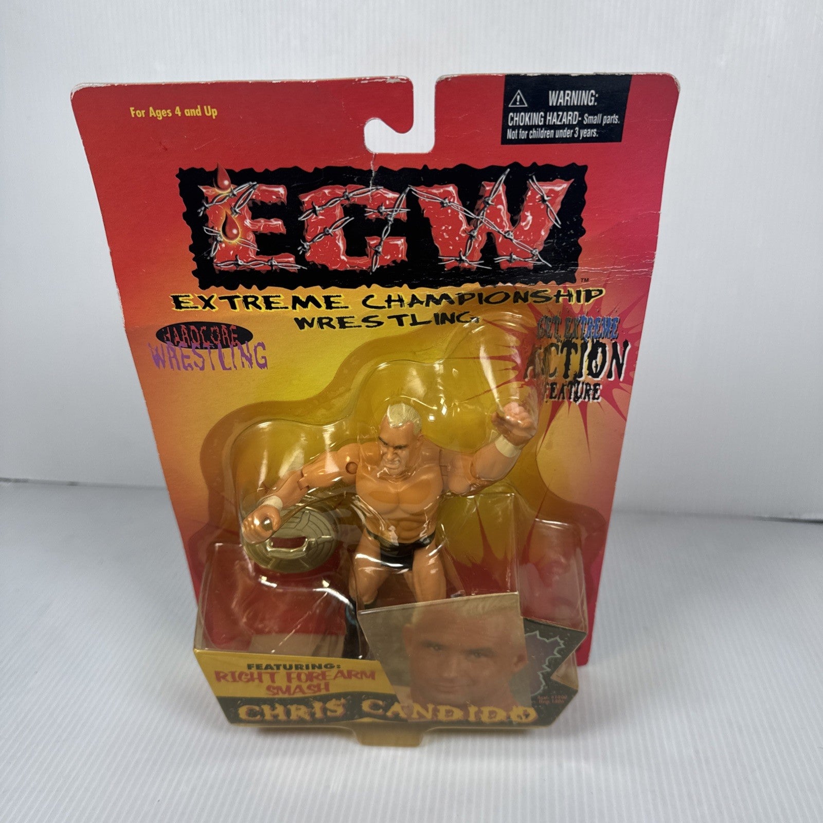 1999 Toymakers OSFTM ECW Wrestling Chris Candido Action Figure