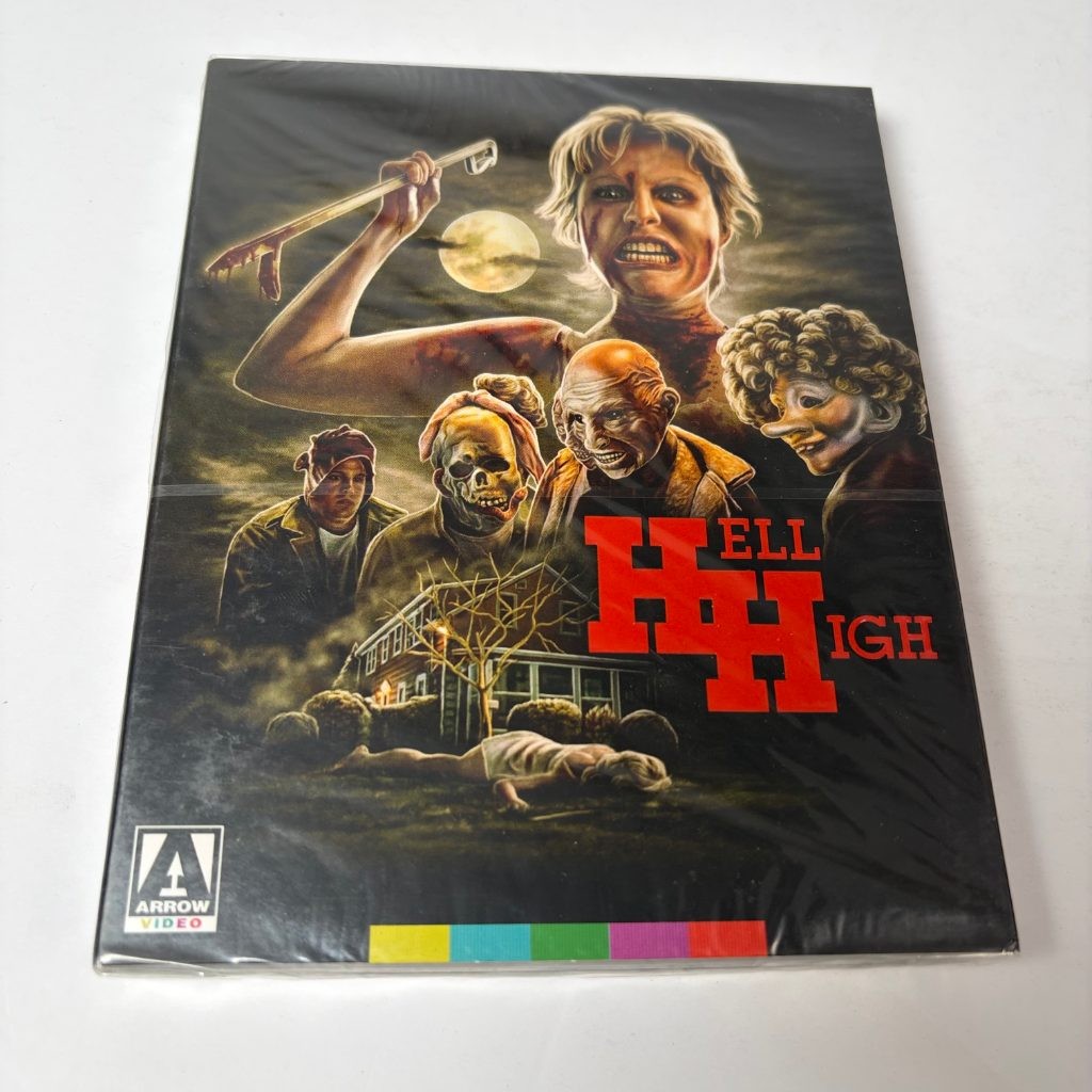Hell High Blu-ray Arrow Video Limited Edition Slipcover 1989 Horror Slasher