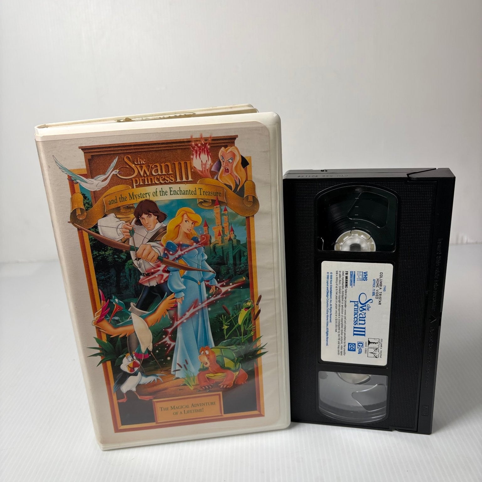 Swan Princess III VHS 1998 Animated Family Fantasy Columbia TriStar Clamshell