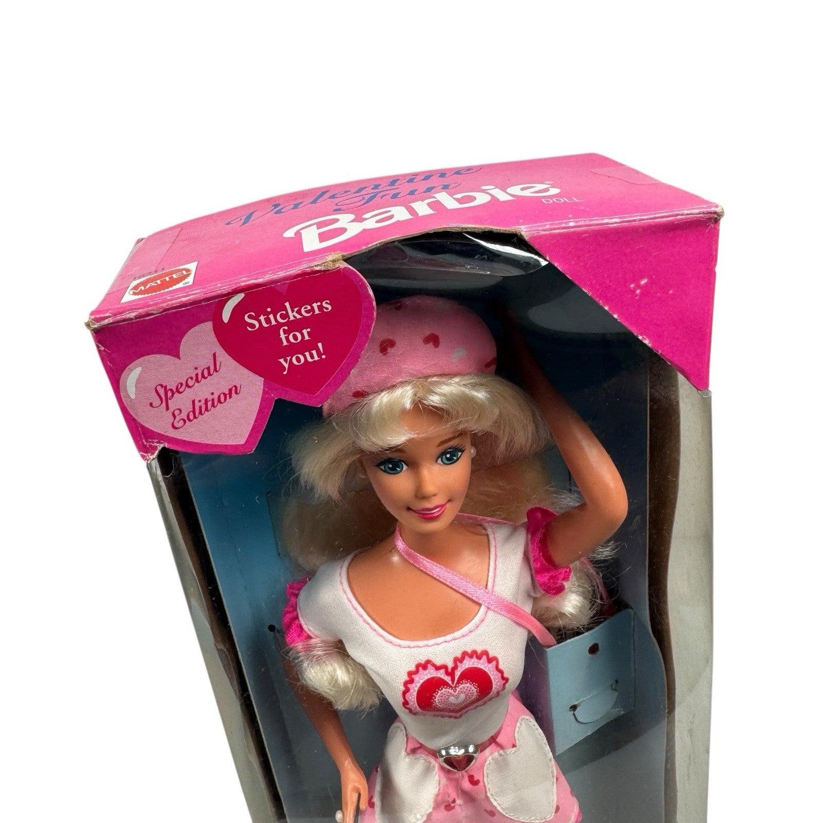 Valentine Fun Barbie #16311 SEALED VINTAGE 1996 Special Ed. Heart Shirt Skirt