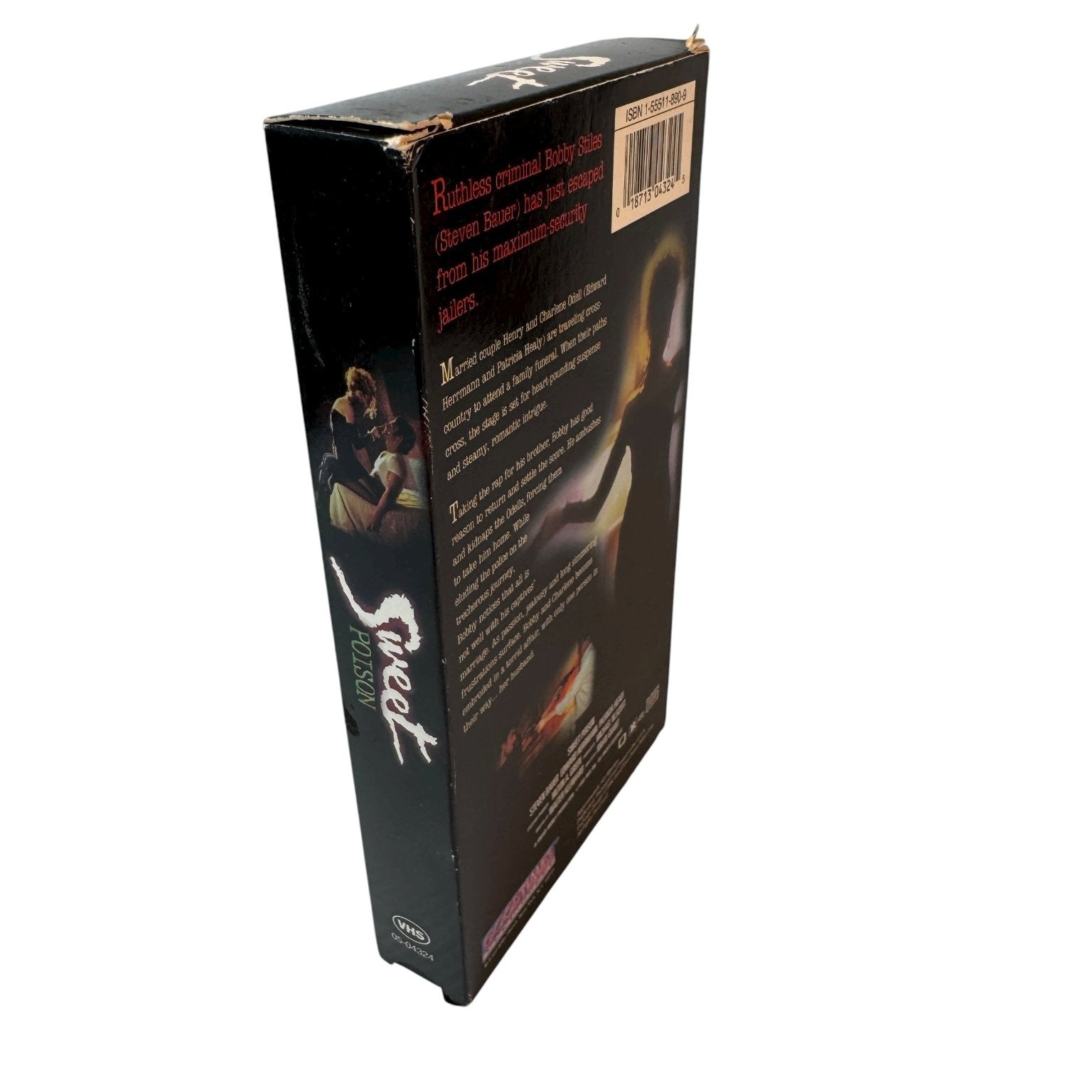 Sweet Poison VHS 1993 Thriller Romantic Suspense GoodTimes