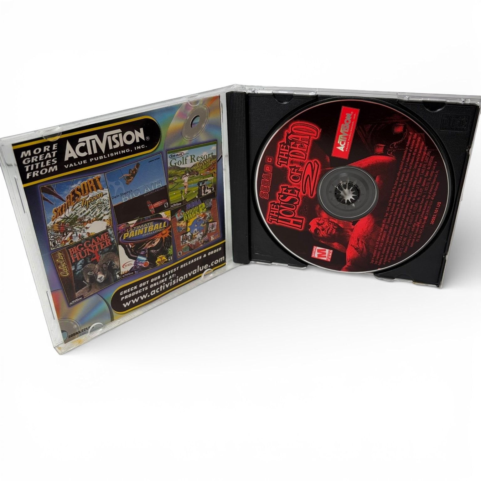 House of the Dead 2 Sega PC Video Game Light Gun Shooter Horror