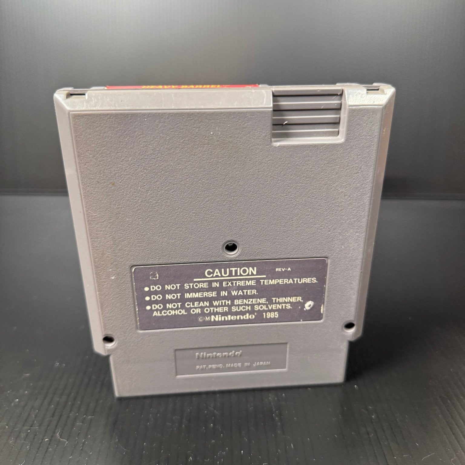 Heavy Barrel NES Game Arcade Shooter Cartridge Only